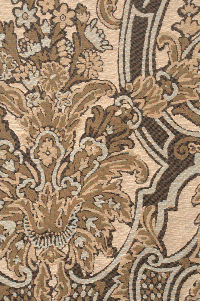 Brocade Flourish French Tapestry Wall Hanging 38x29 Inch Cotton Jacquard Woven Wall Tapestry