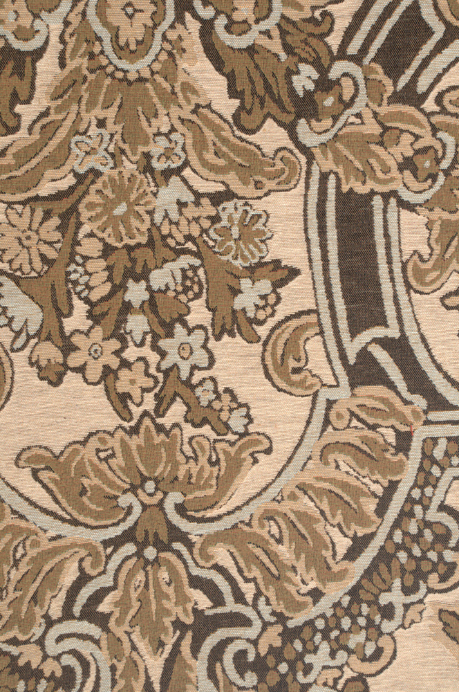 Brocade Flourish French Tapestry Wall Hanging 38x29 Inch Cotton Jacquard Woven Wall Tapestry