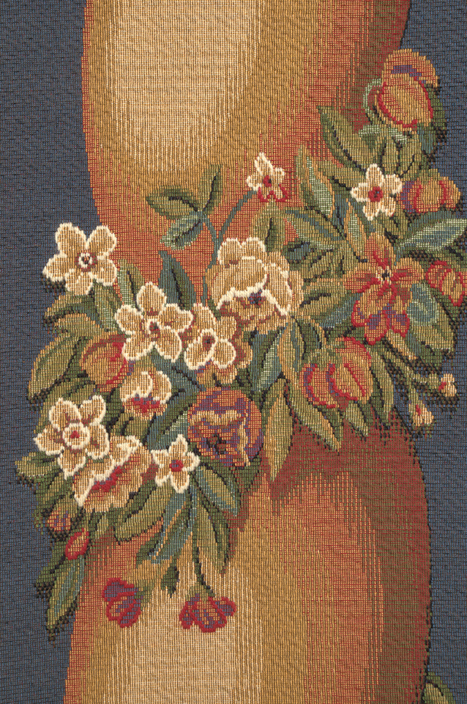 Loggia Columns European Tapestry Wall Hanging 106x122 Inch Cotton Jacquard Woven Wall Tapestry