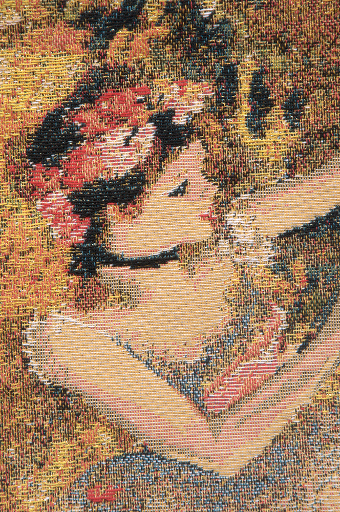 Edgar Degas Deux Danseuses Large Tapestry Pillow Cover 18x18 Inch Cotton Jacquard Woven Cushion Cover