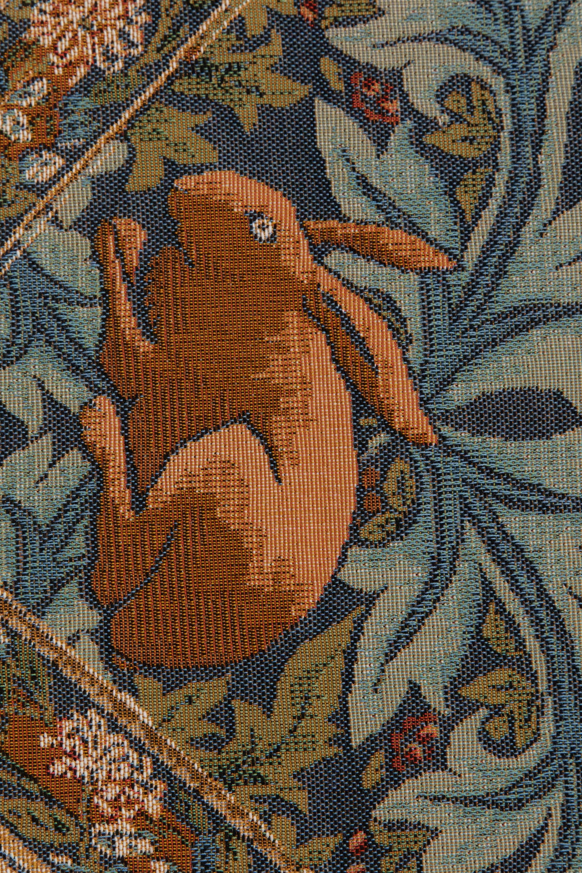 Brother Rabbit Small French Jacquard Woven Table Runner 35x14 Inch Arts Crafts Decor