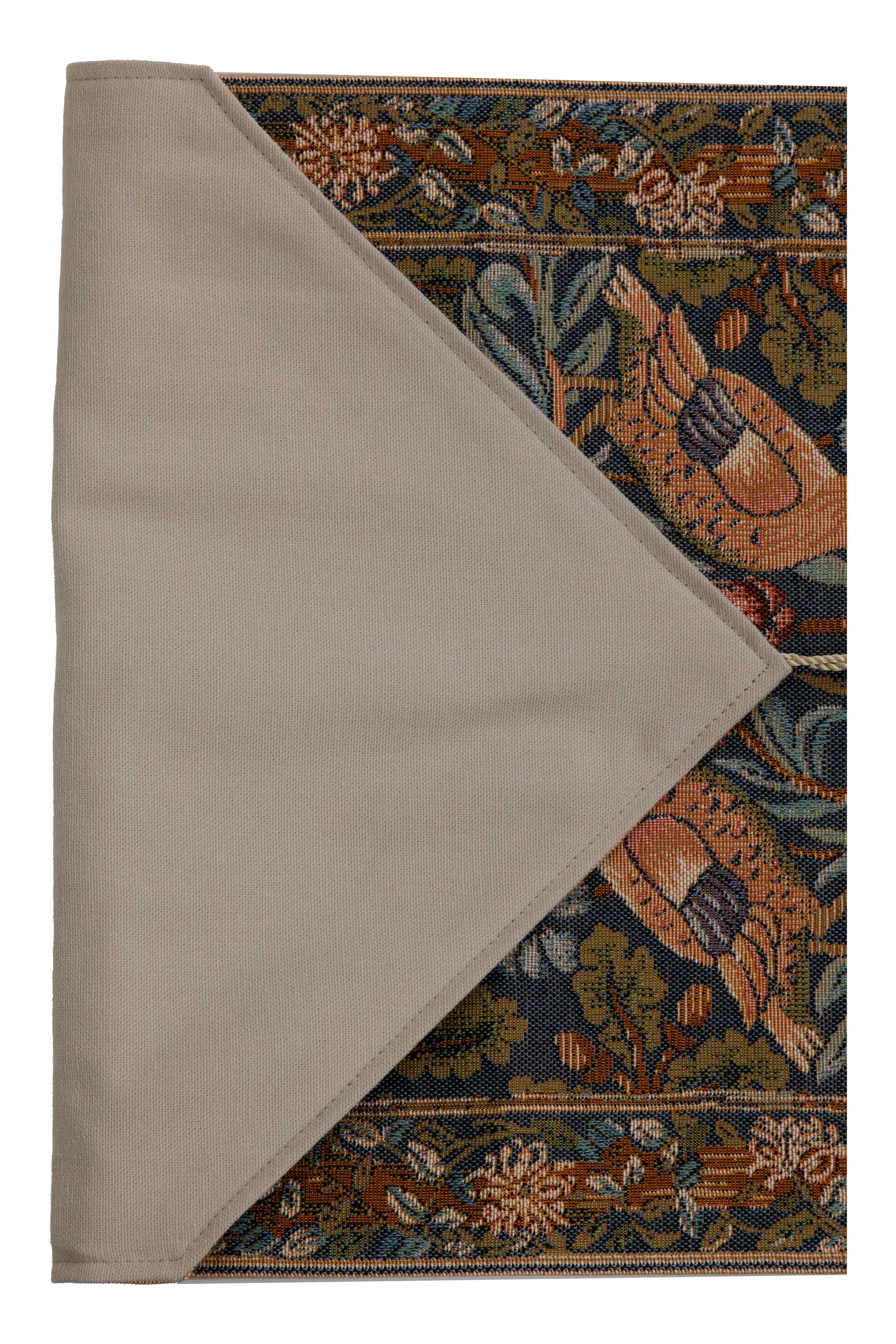 Brother Rabbit Small French Jacquard Woven Table Runner 35x14 Inch Arts Crafts Decor