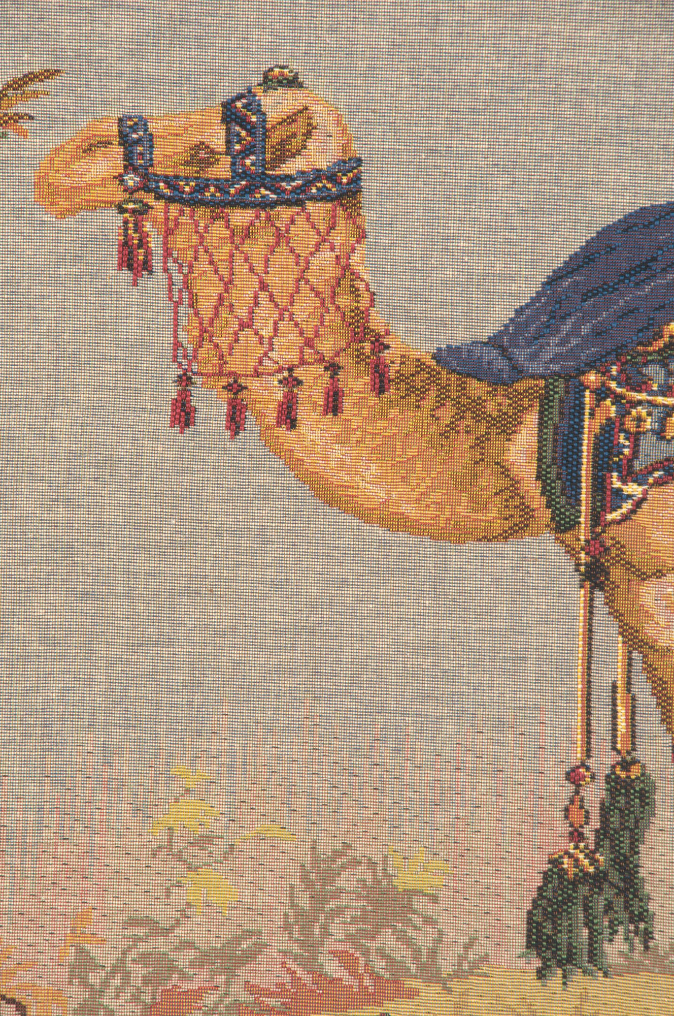 Decorative The Camel Large Vinatage Tapestry Wall Hanging 44 x 58 in