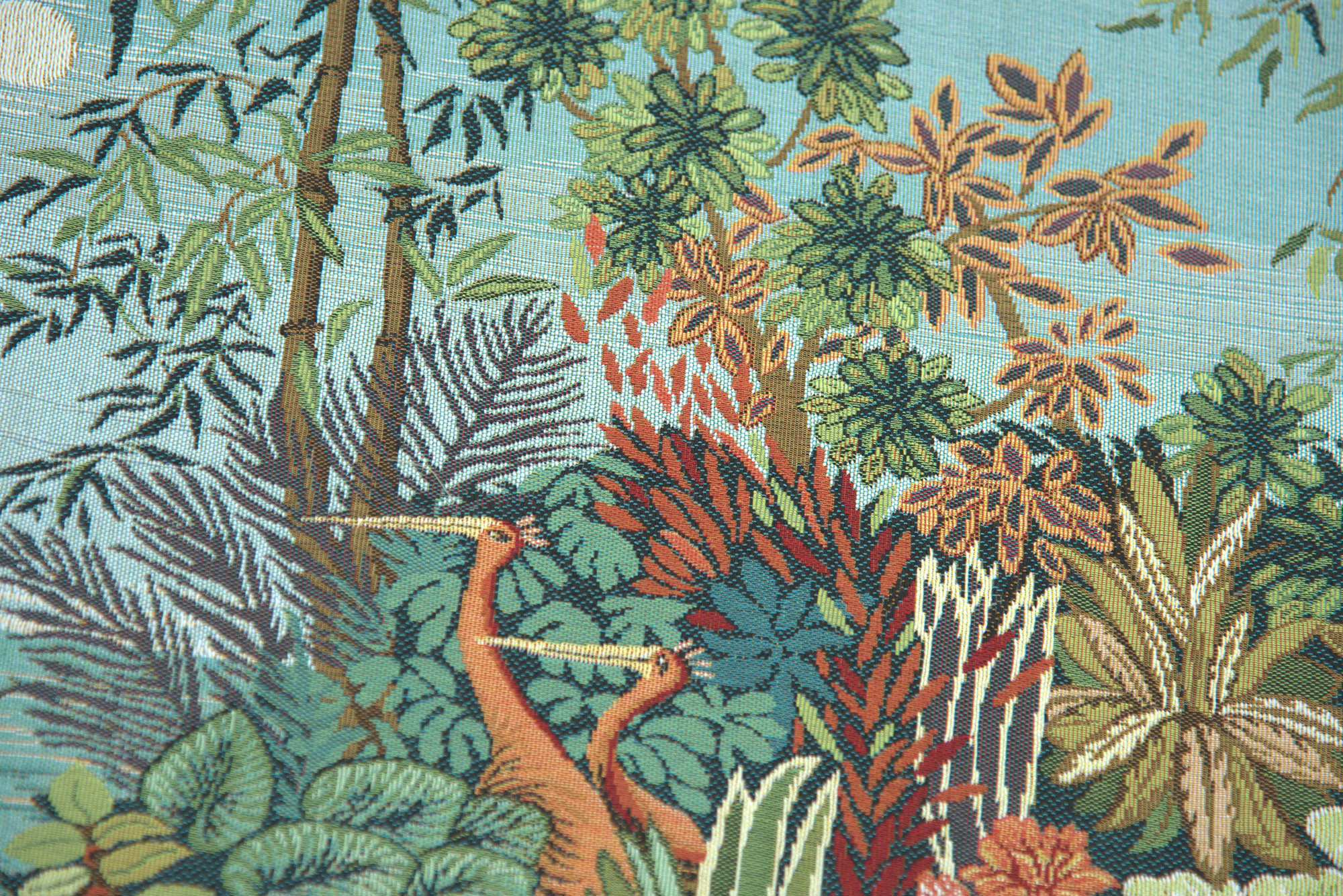 Paysage Heron Lac Foret Forest Tapestry Wall Hanging 19 x 30 in