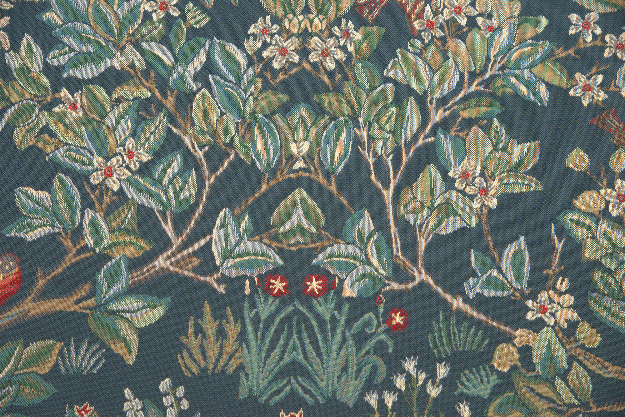William Morris The Tree of Life Forest Tapestry Wall Hanging 68 x 81 in