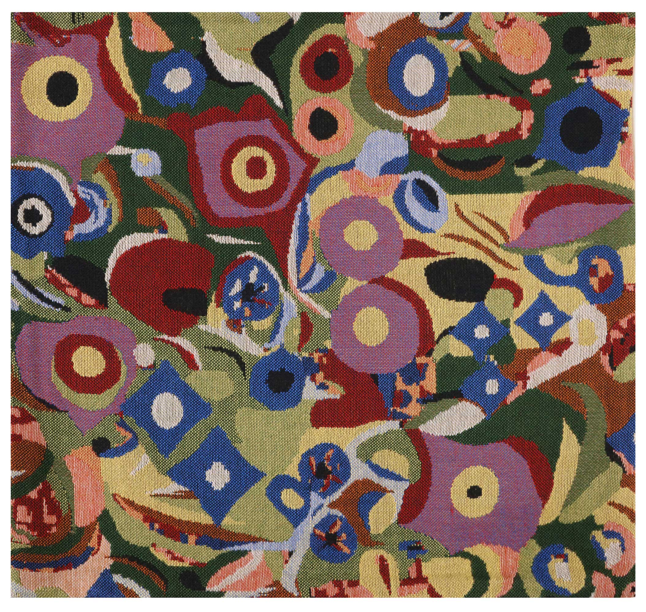 Gustav Klimt Swirls Tapestry Pillow Cover 16x16 Inch Cotton Jacquard Woven Cushion Cover