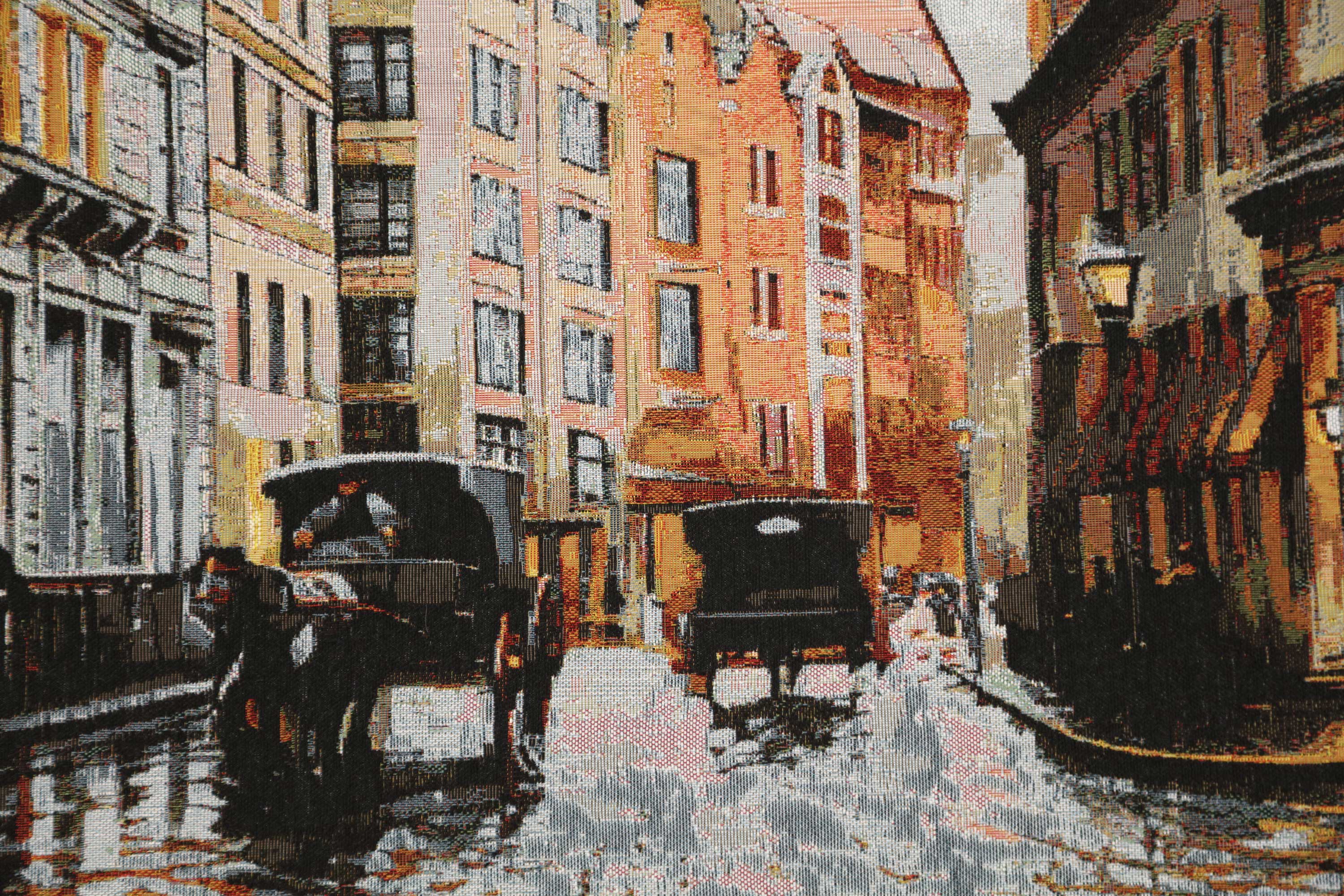 Post Impressionist Portrait Jacquard Woven Wall Art