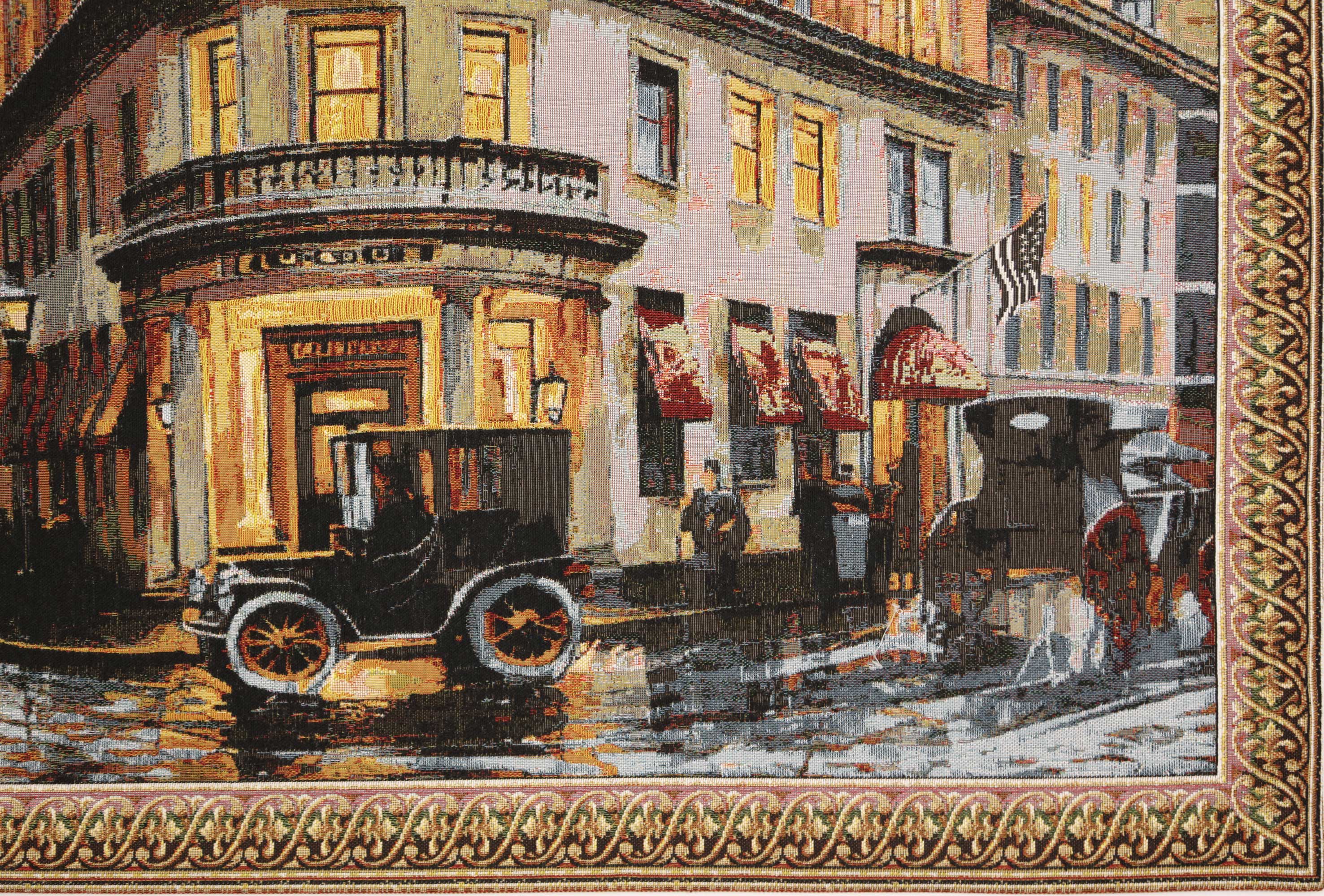 Post Impressionist Portrait Jacquard Woven Wall Art