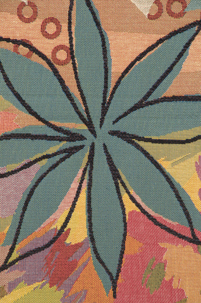 Eclats Flares Decorative Tapestry Wall Hanging 58 x 58 in Jacquard Woven Abstract Contemporary Wall Art