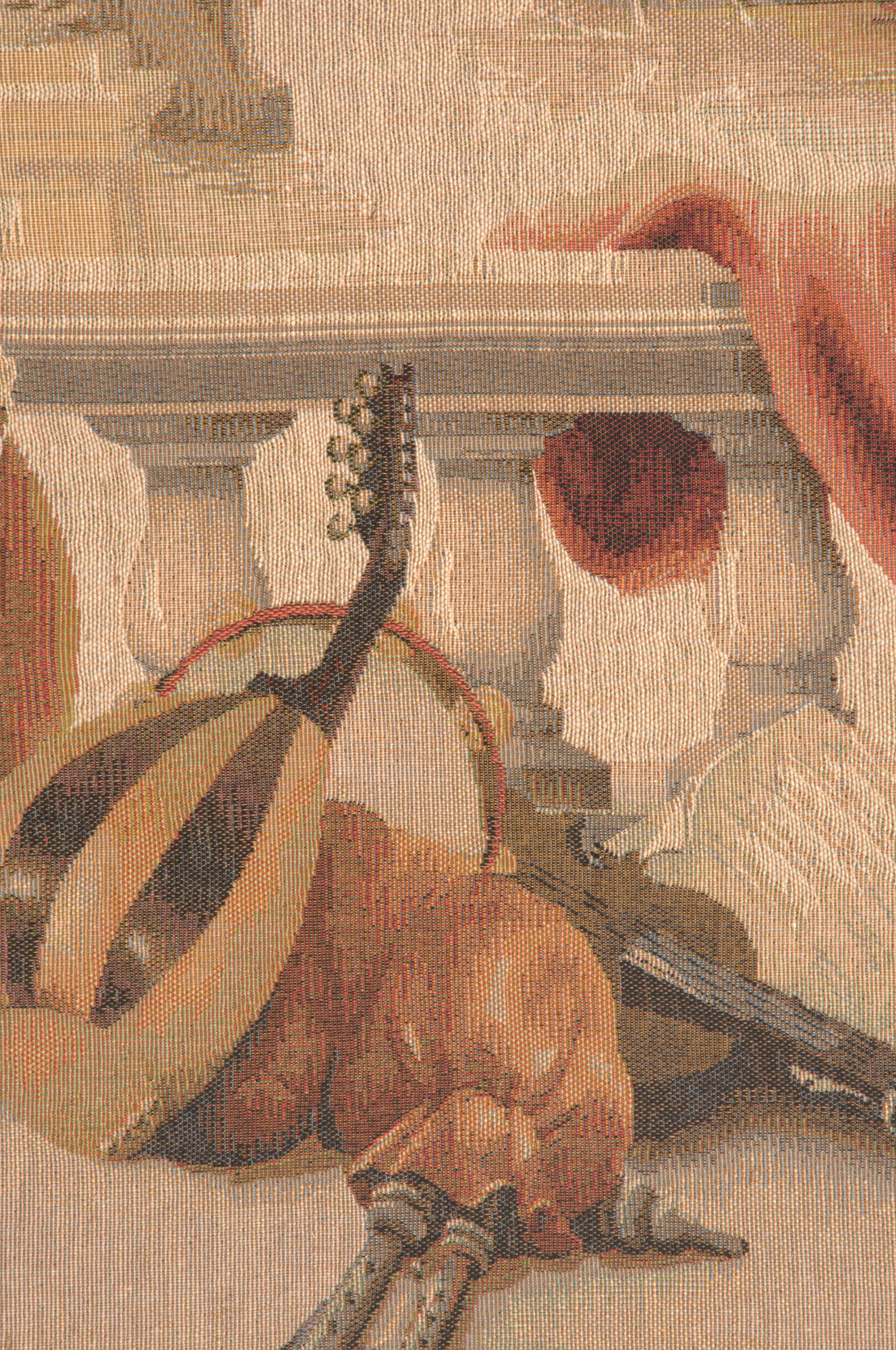 Le Port de Toscane French Tapestry Wall Hanging 58x44 Inch Cotton Jacquard Woven Wall Tapestry