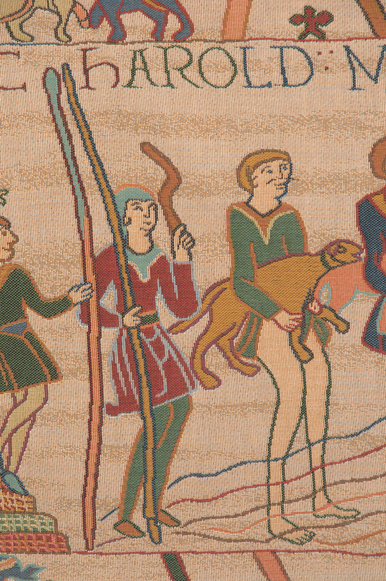 King Harold Small French Wall Tapestry 20x53