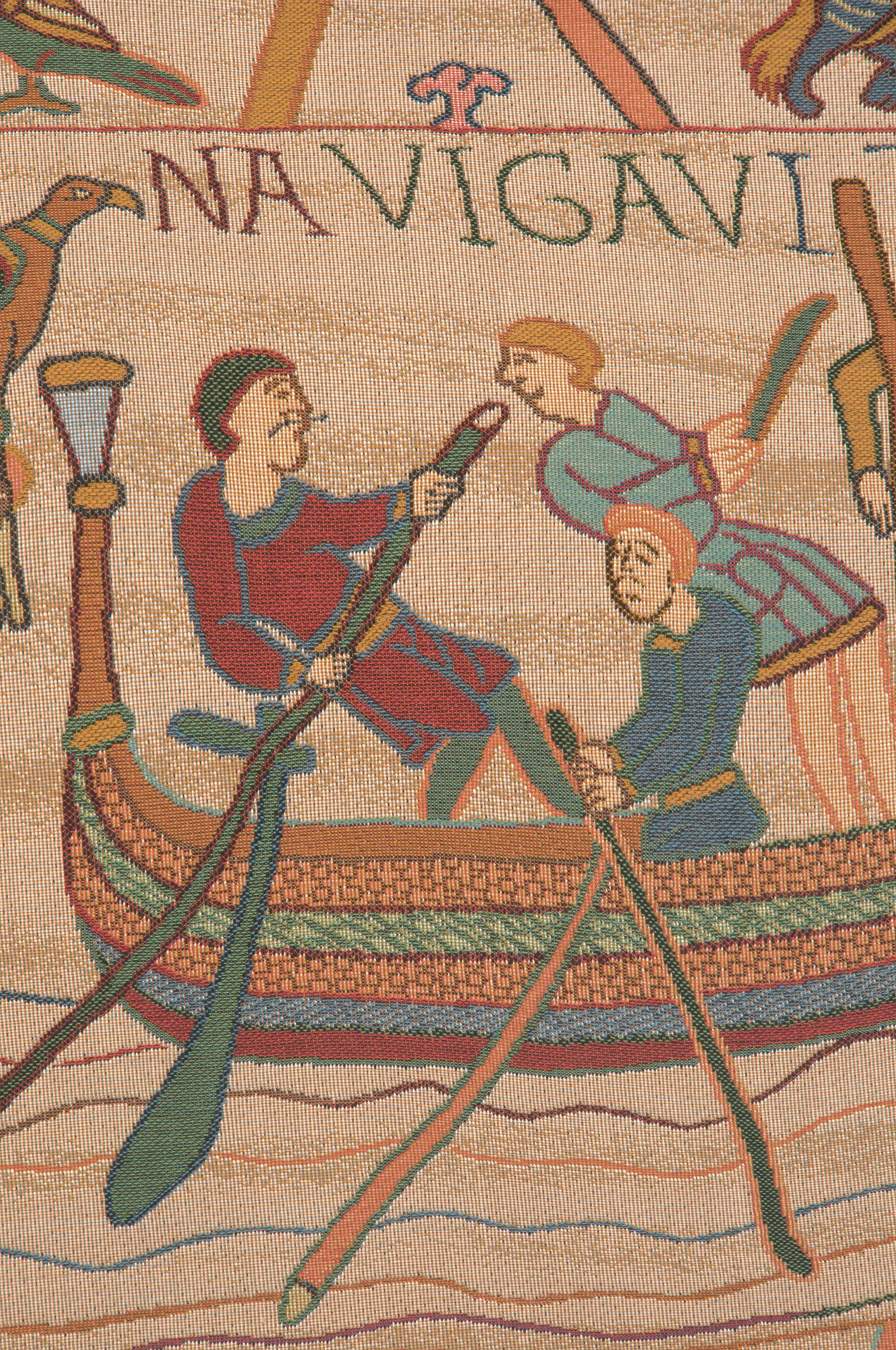 King Harold Small French Wall Tapestry 20x53
