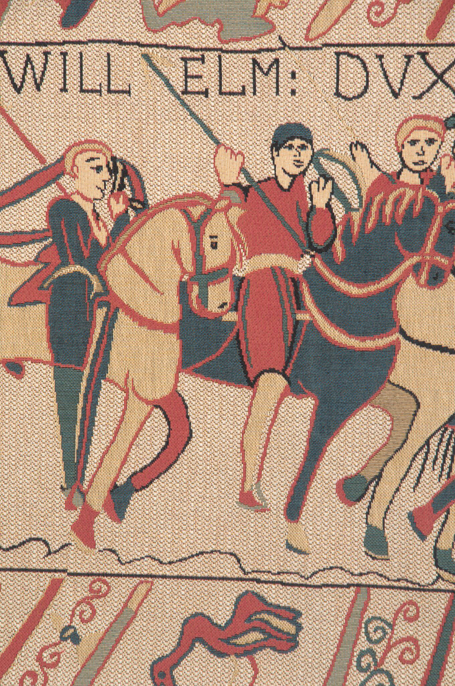 Bayeux Vintage Tapestry Wall Hanging 18 x 54 in