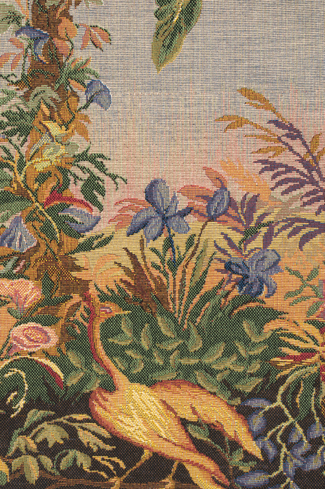 Jean Baptiste Huet Le Elephant Vintage Tapestry Wall Hanging 41 x 58 in