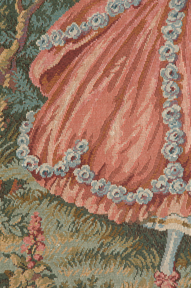 Francois Boucher Danza Tapestry Wall Hanging 46 x 32 in Jacquard Woven Classical Dance Wall Art