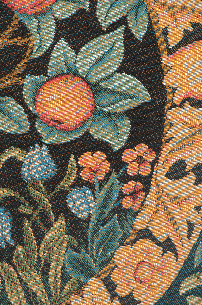 The Orange Tree French Tapestry Wall Hanging 27 x 28 in Jacquard Woven Botanical Garden Wall Art