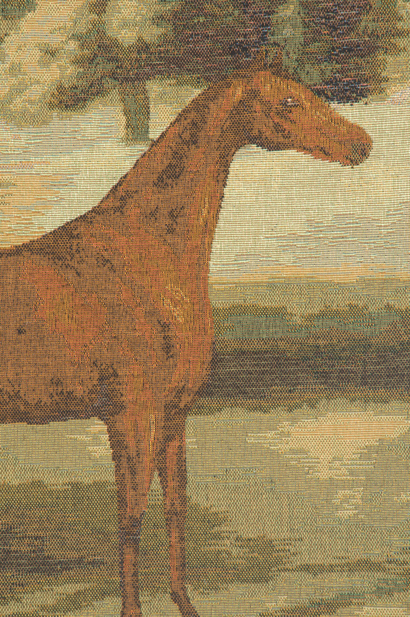 John Boultbee Alezan Horse Tapestry Pillow Cover 19x19 Inch Cotton Jacquard Woven Cushion Cover