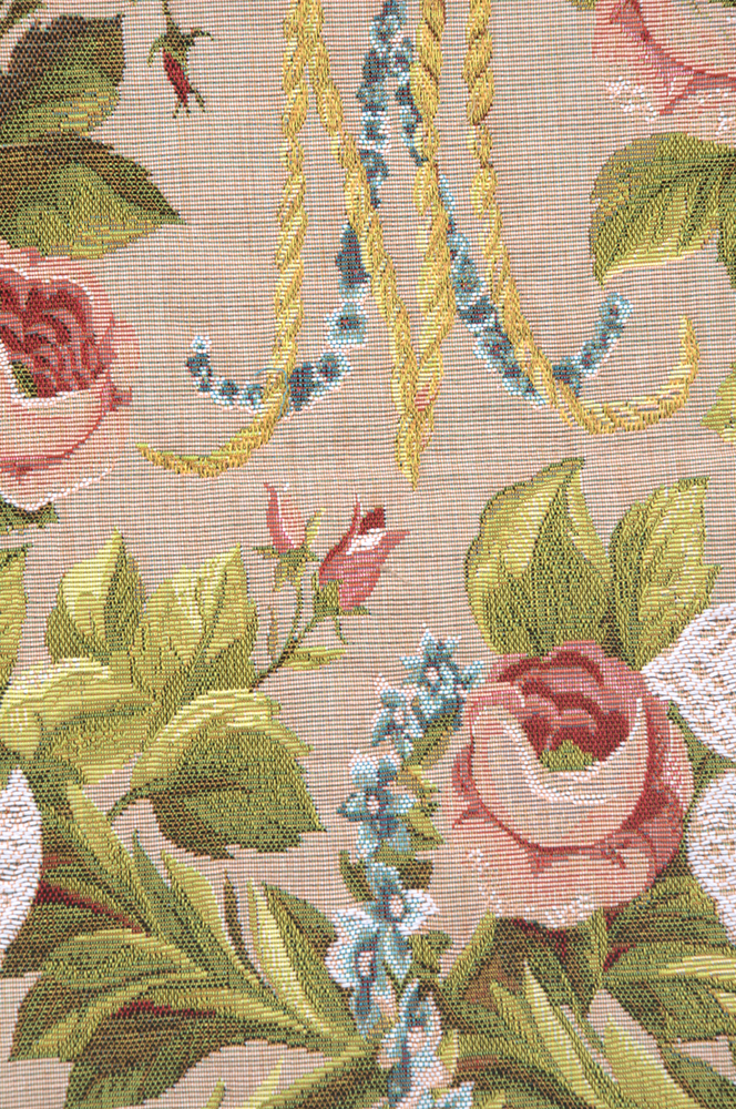Jean Francois Bony Marie Antoinette I Tapestry Pillow Cover 19x19 Inch Cotton Jacquard Woven Cushion Cover