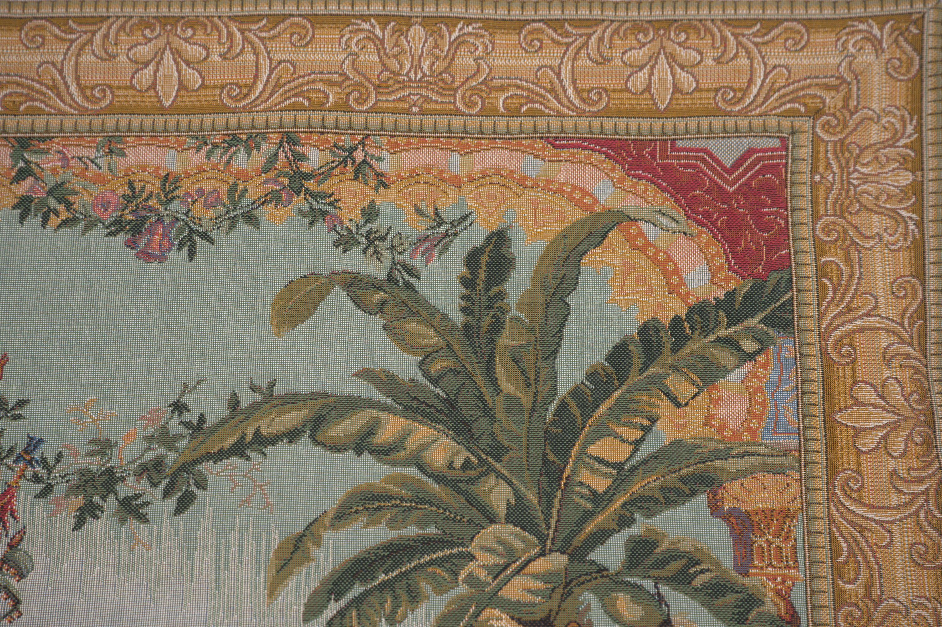 Jean-Baptiste Huet The Camel Vintage Tapestry Wall Hanging 25 x 32 in Jacquard Woven Animal Wall Art