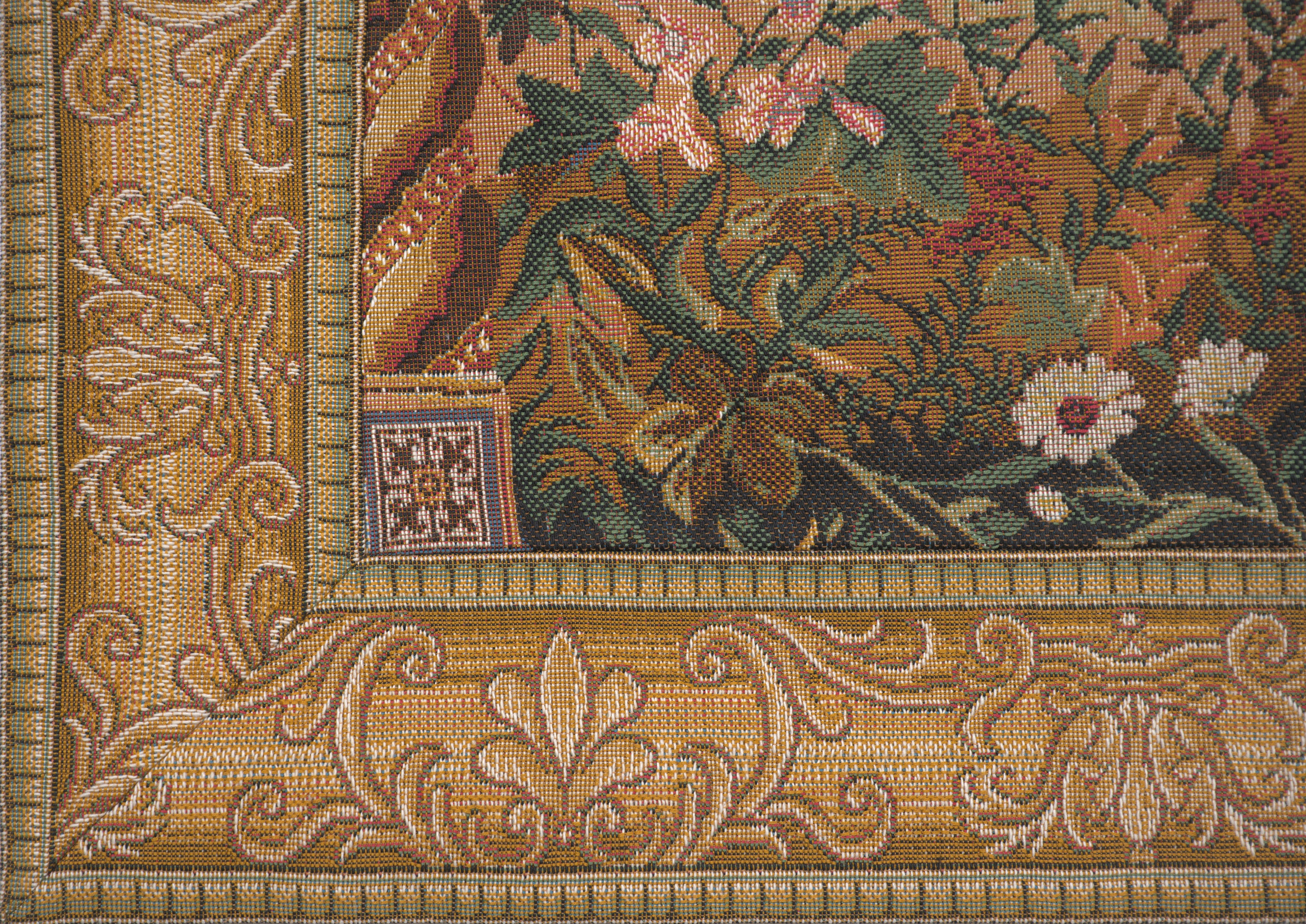Jean-Baptiste Huet The Camel Vintage Tapestry Wall Hanging 25 x 32 in Jacquard Woven Animal Wall Art