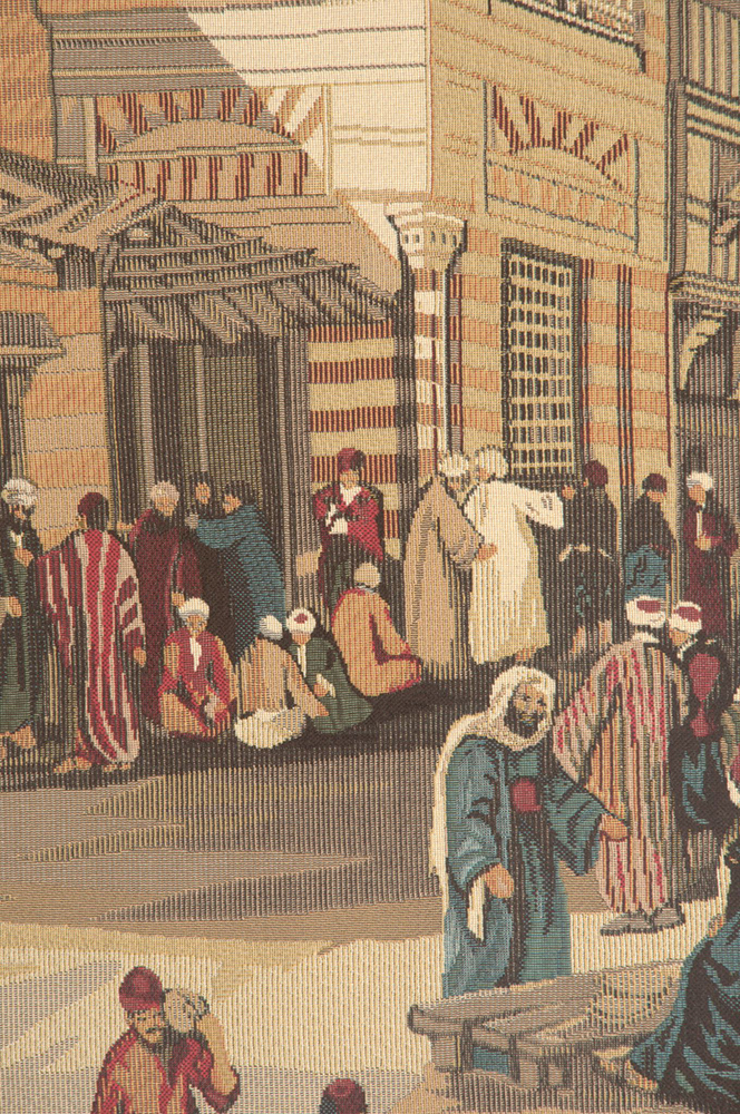 Market Square II European Tapestry | Close Up 1