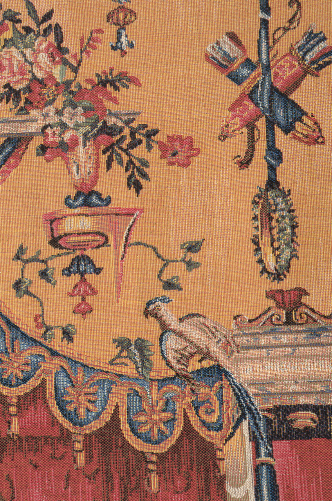 Decorative Grotesque Elephant Vintage Tapestry Wall Hanging 58 x 44 in Jacquard Woven Animal Wall Art