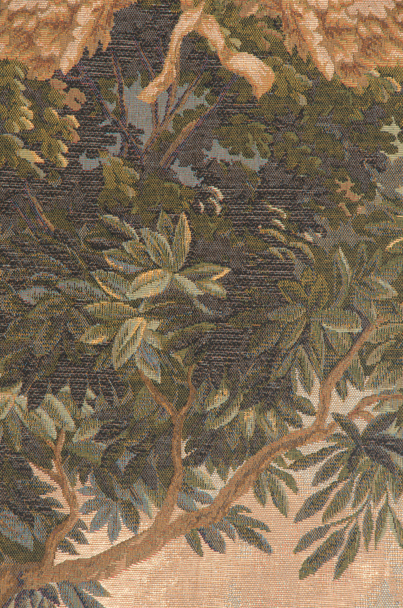Portiere Cascade I Landscape Tapestry Wall Hanging 74 x 30 in Jacquard Woven Verdure Wall Art