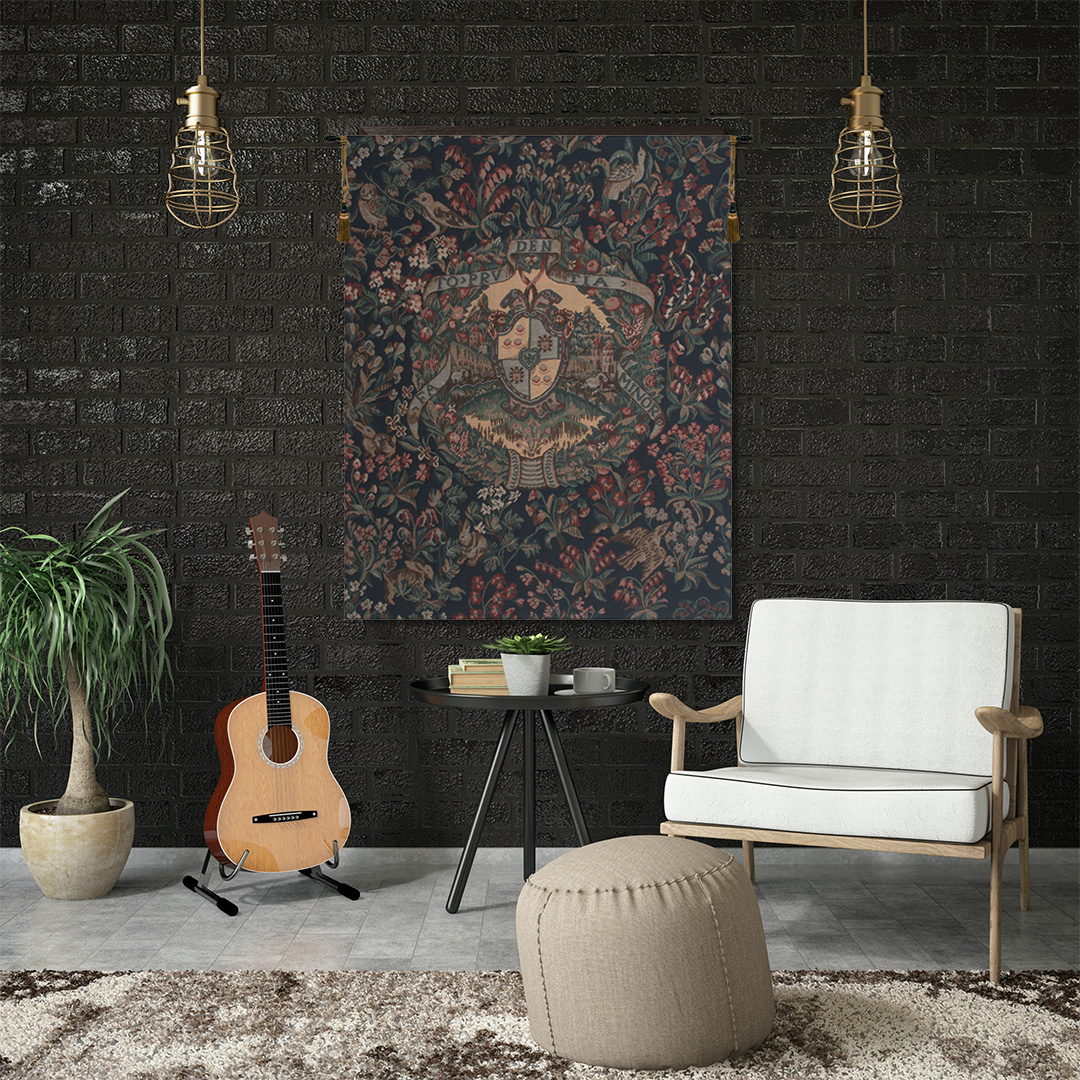 Fato Prudentia Minor Tapestry Wall Hanging 64 x 50 in Jacquard Woven Classical Wall Art