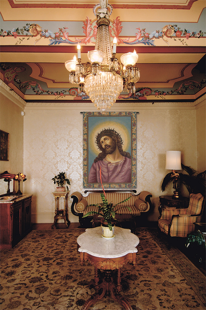 Guido Reni Christ's Thorns Coronation Italian Tapestry Wall Hanging 26x17 Inch Cotton Jacquard Woven Wall Tapestry