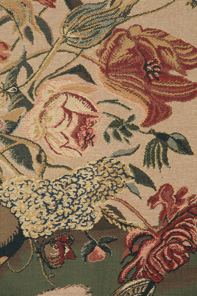 La Prise de Lille II Vintage Tapestry Wall Hanging 33 x 49 in Medieval French Jacquard Woven Decor