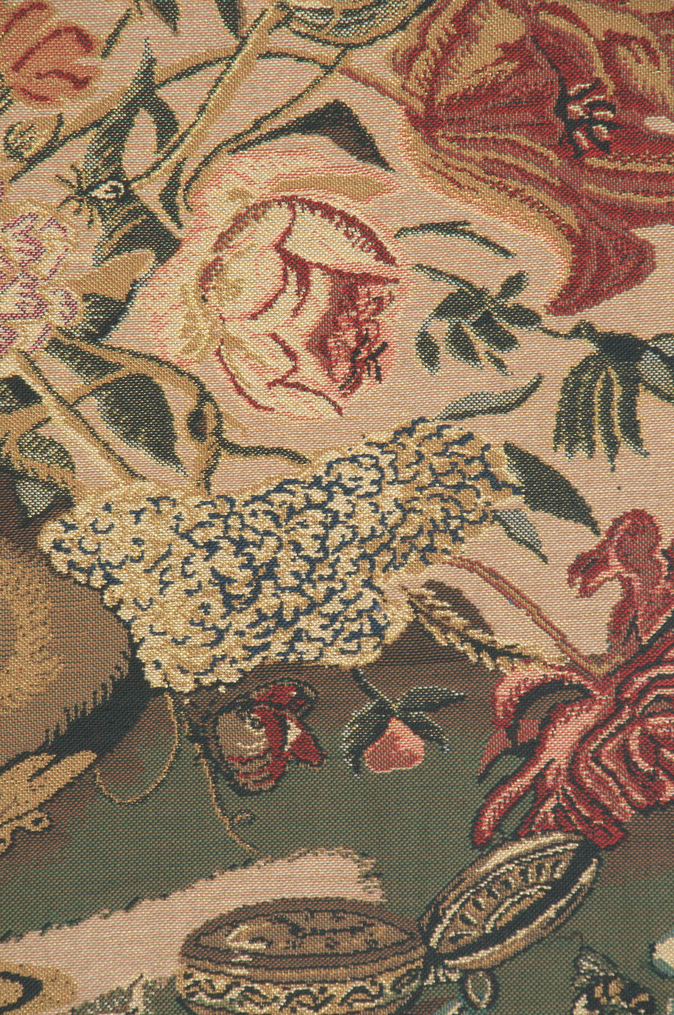 Abraham Mignon Mignon Bouquet Decorative Tapestry Wall Hanging 40 x 33 in Floral Still Life Woven Decor