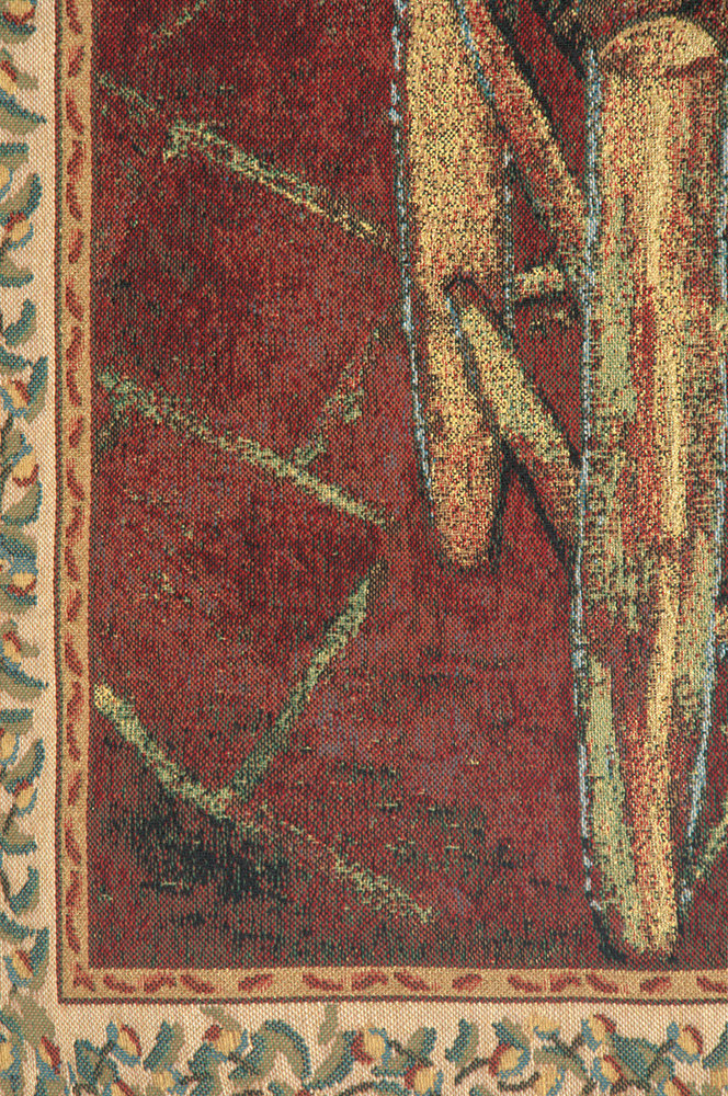 Vincent Van Gogh The Chair Tapestry Wall Hanging 33 x 26 in Impressionist Still Life Jacquard Woven Wall Decor