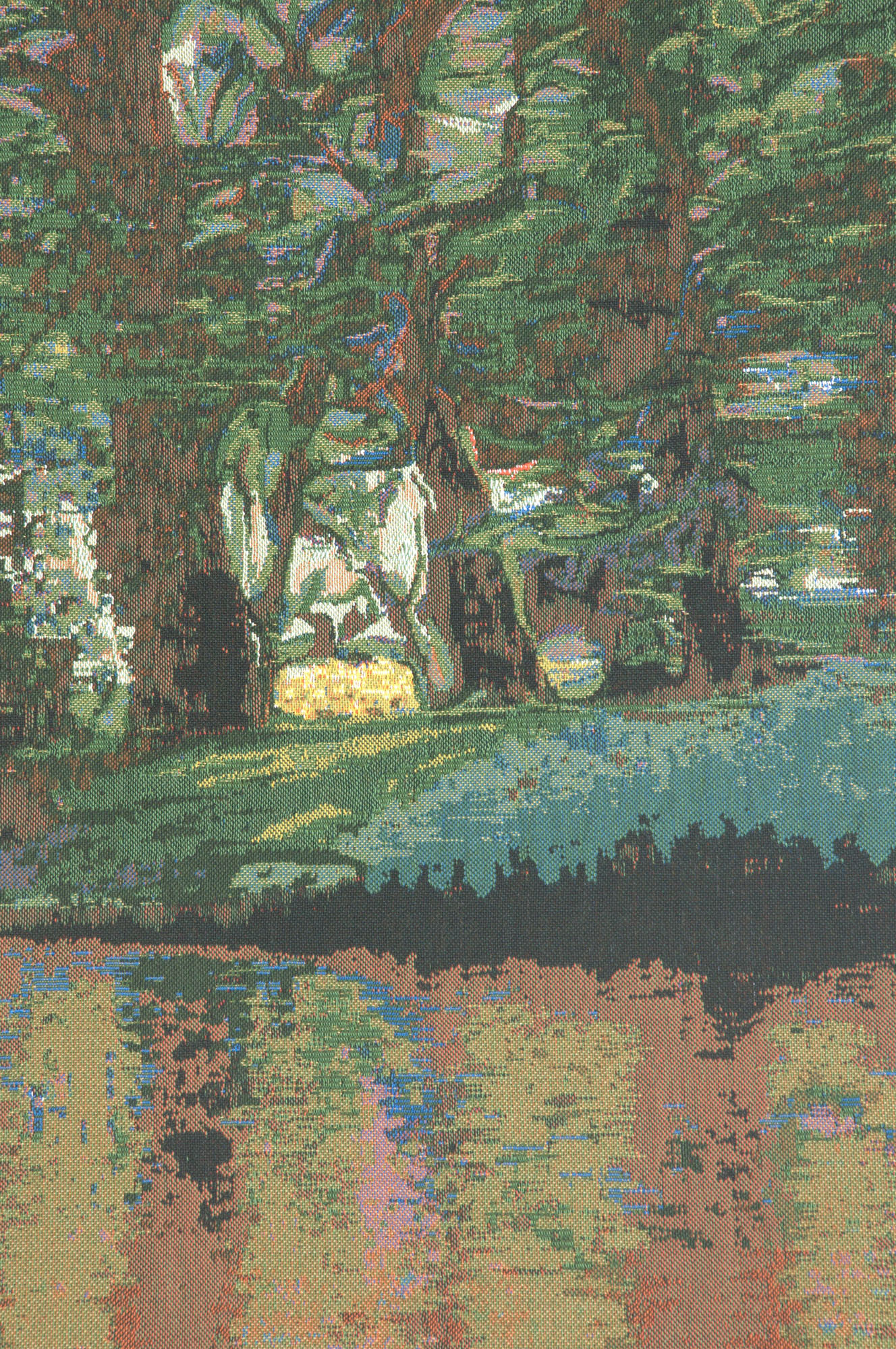 Keukenhof Portiere Belgian Tapestry Wall Hanging 66x29 Inch Cotton Jacquard Woven Wall Tapestry