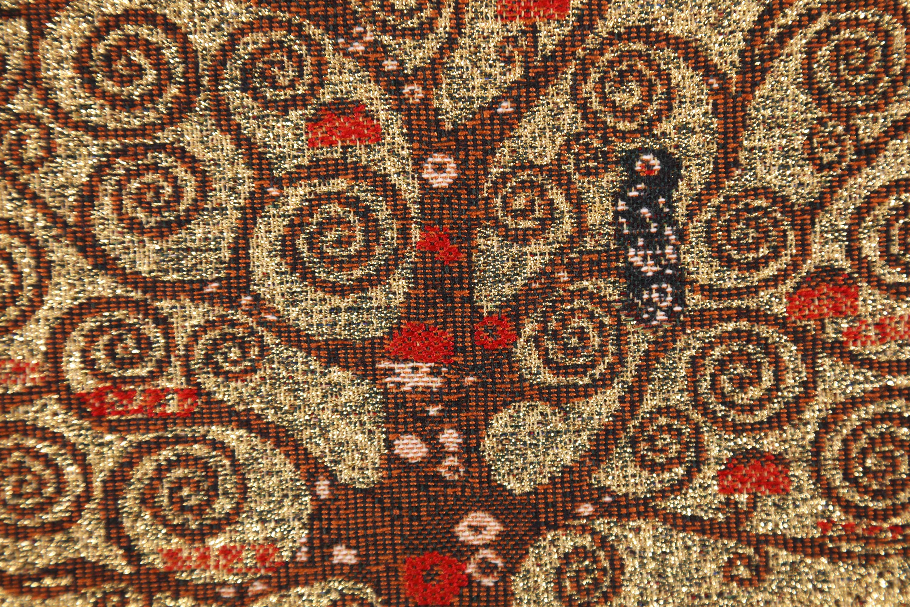 Gustav Klimt Tree of Life I Tapestry Pillow Cover 16x16 Inch Cotton Jacquard Woven Cushion Cover
