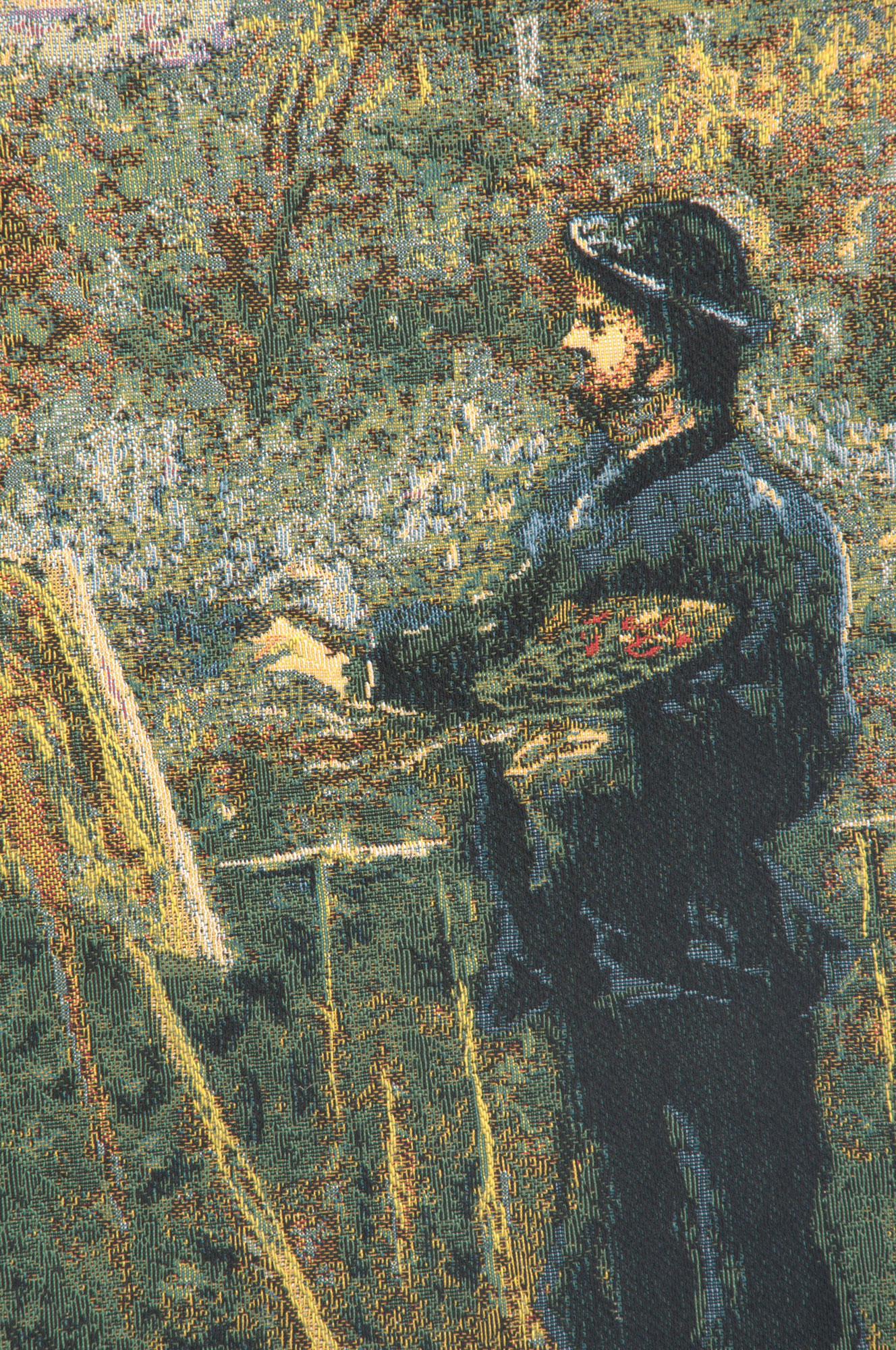 Auguste Renoir Monet Painting I Tapestry Wall Hanging 27 x 33 in Impressionist Fine Art Jacquard Woven Decor