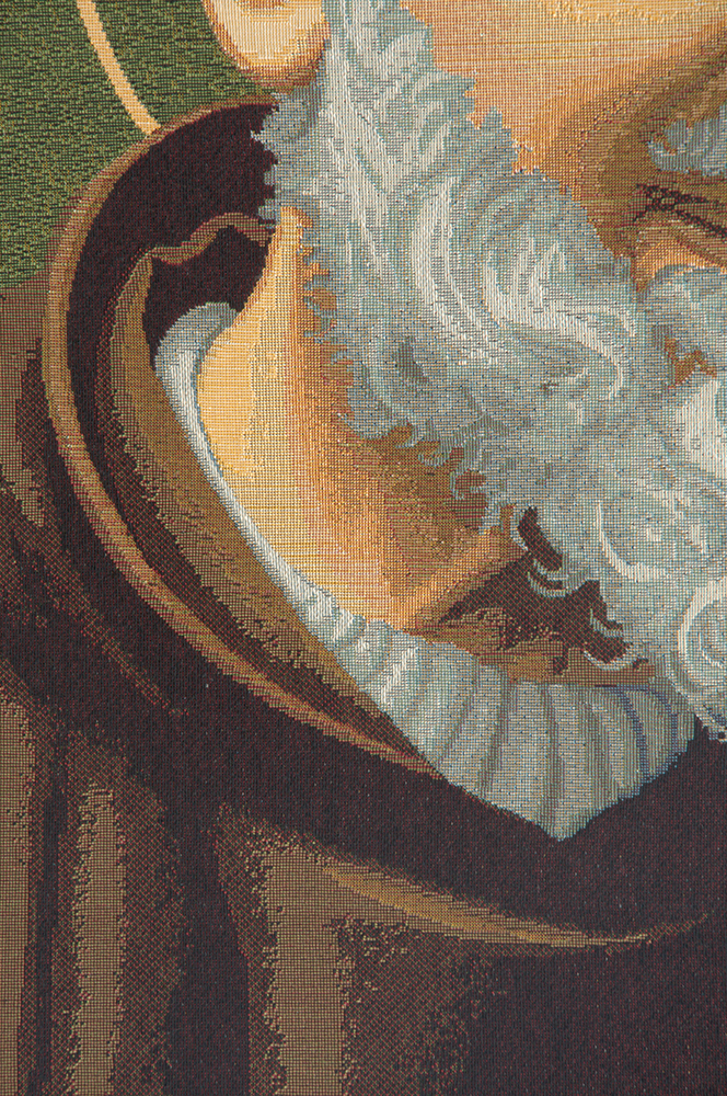 San Pio Father Pio Tapestry Pillow Cover 24x20 Inch Cotton Jacquard Woven Cushion Cover