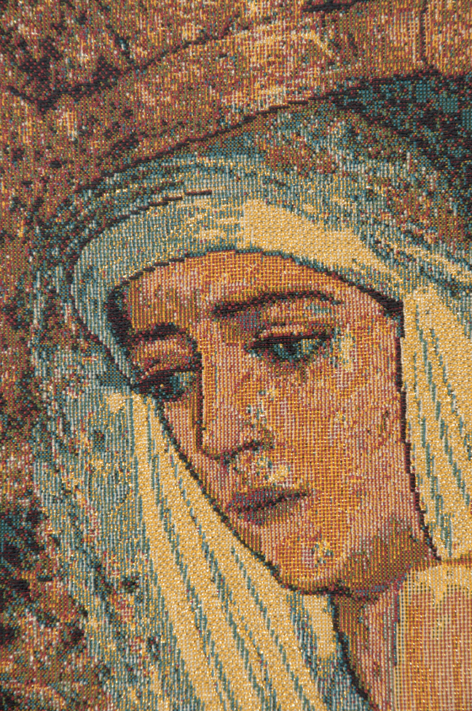 St. Seville Italian Tapestry Wall Hanging 19x12 Inch Cotton Jacquard Woven Wall Tapestry