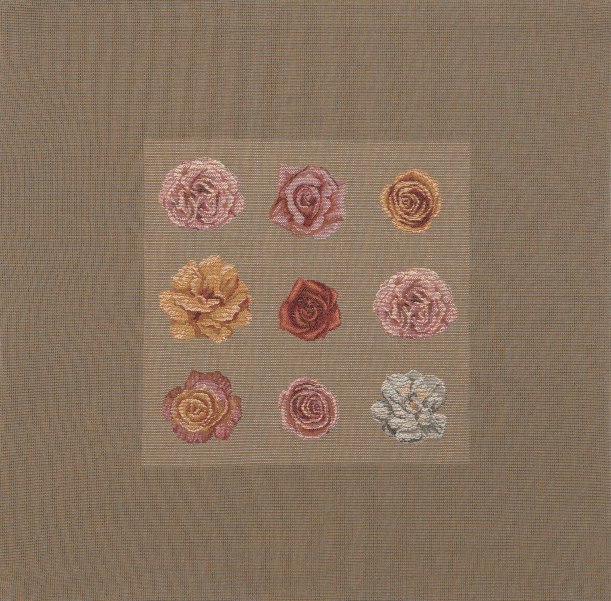 Roses III French Tapestry Cushion | Close Up 1
