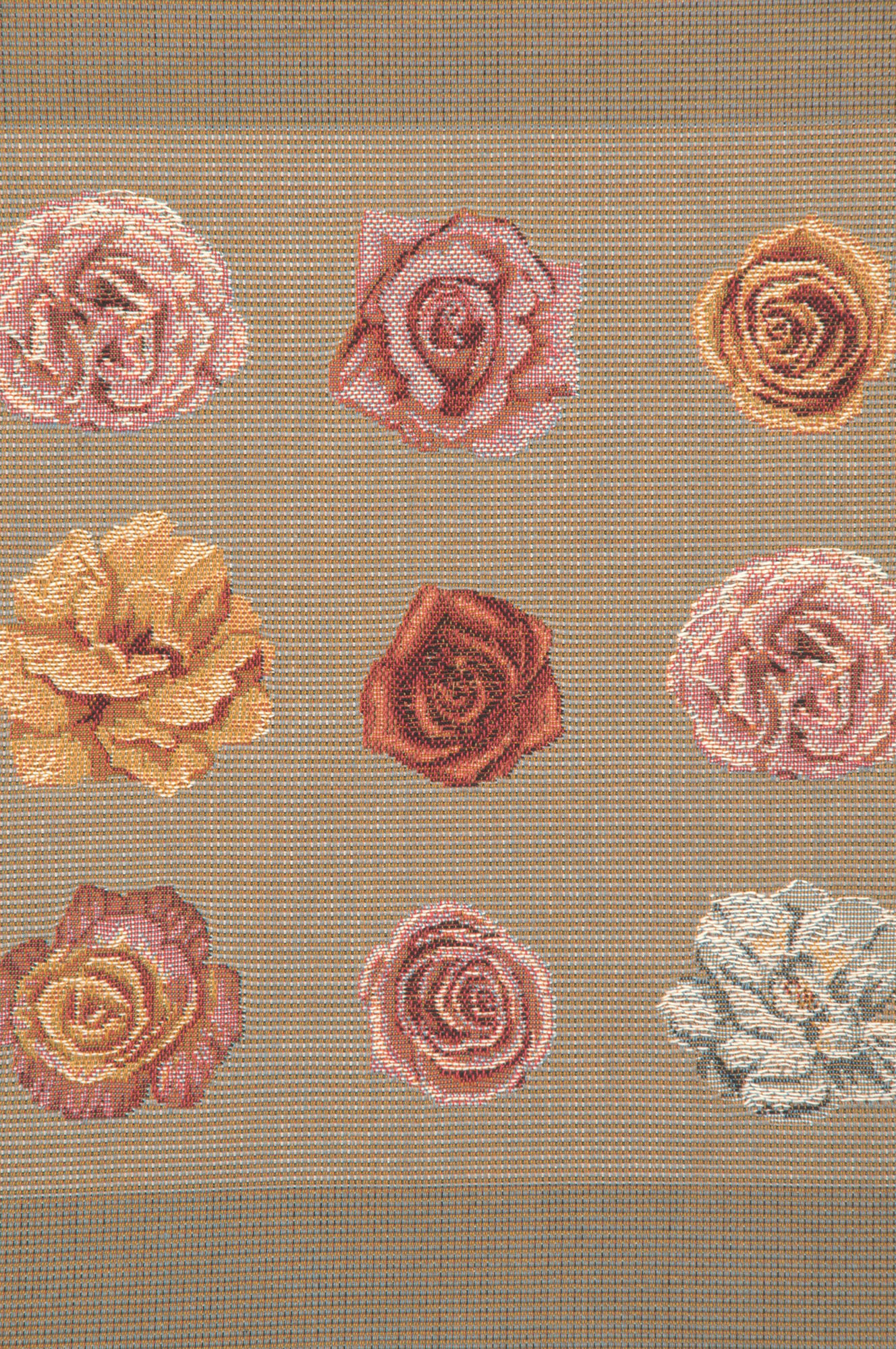 Roses III French Tapestry Cushion | Close Up 2
