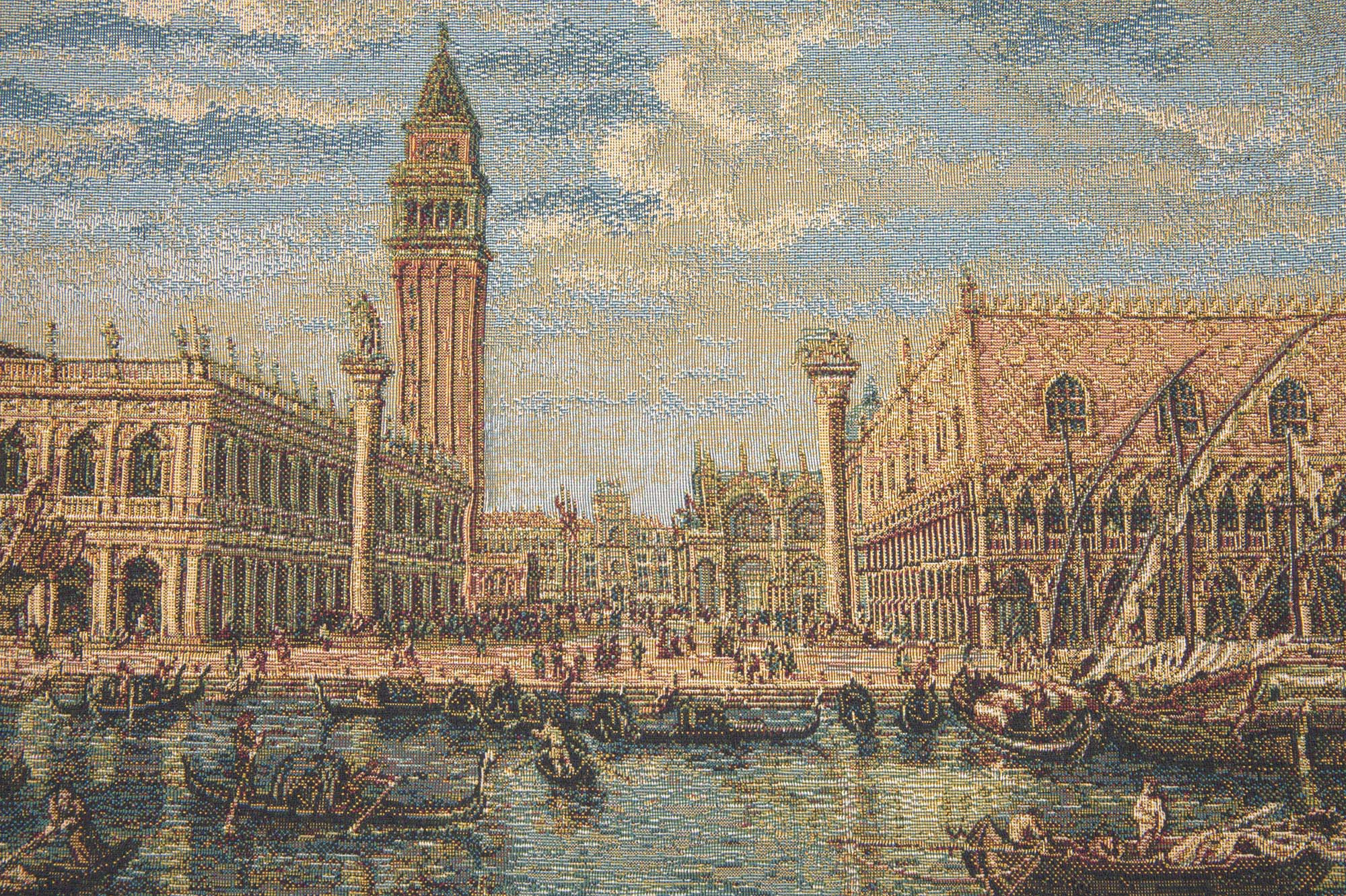 Alessia Cara Venice Rialto Ponte di Tapestry Wall Hanging 13 x 21 in Jacquard Woven Venice Canal Wall Art
