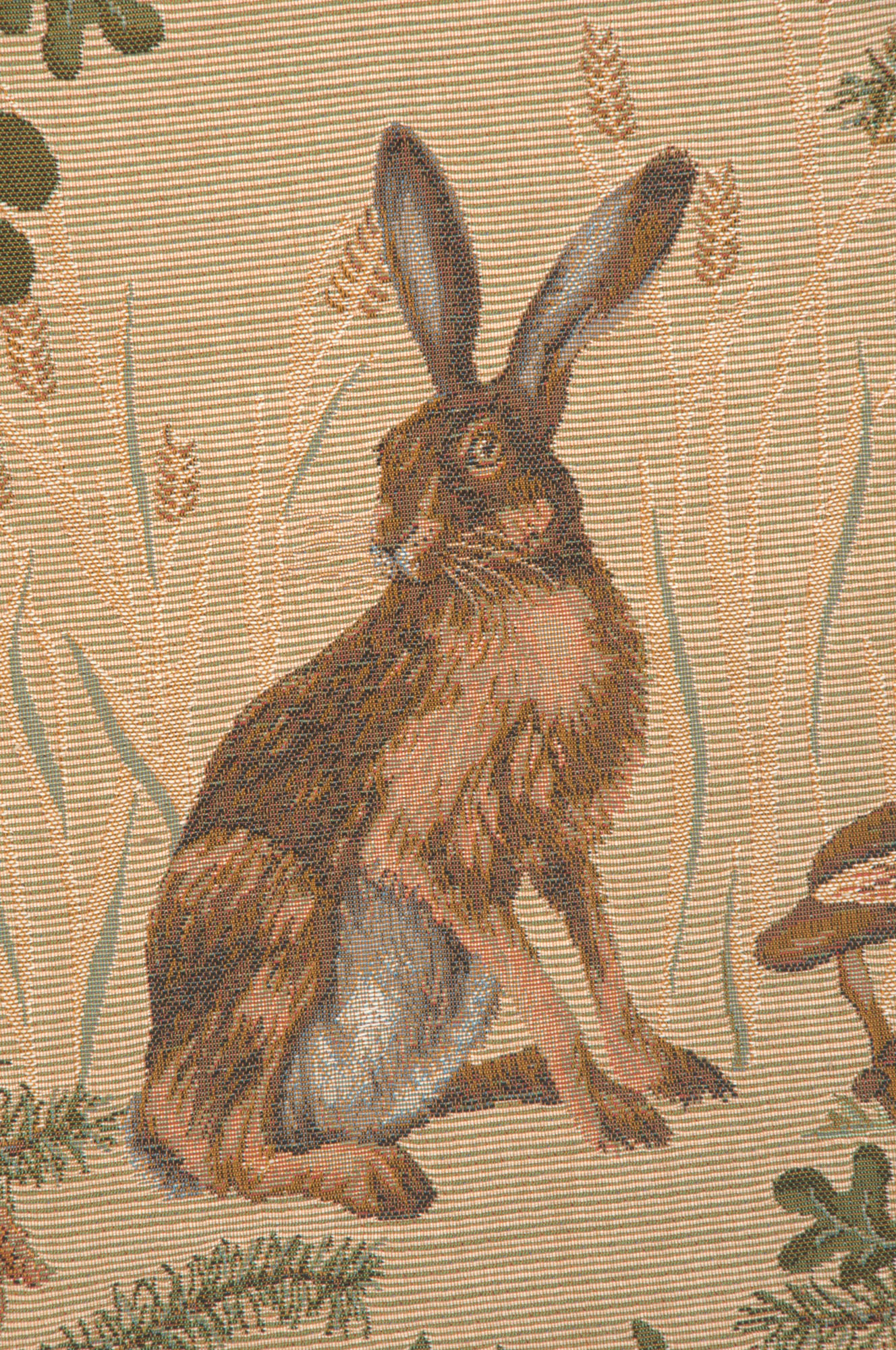 William Morris The Hare Tapestry Pillow Cover 19x19 Inch Cotton Jacquard Woven Cushion Cover