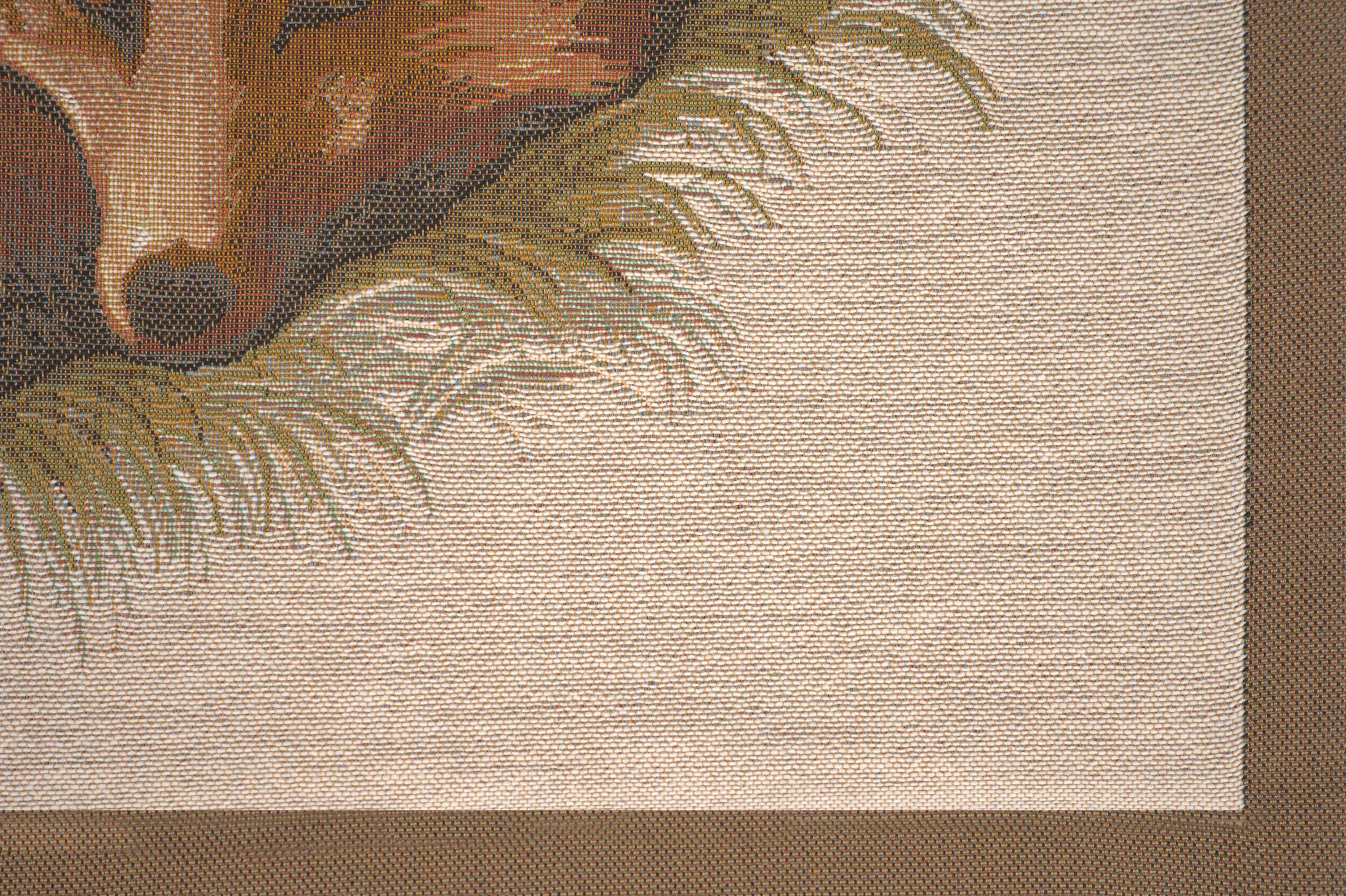 William Morris Fox Tapestry Pillow Cover 19x19 Inch Cotton Jacquard Woven Cushion Cover