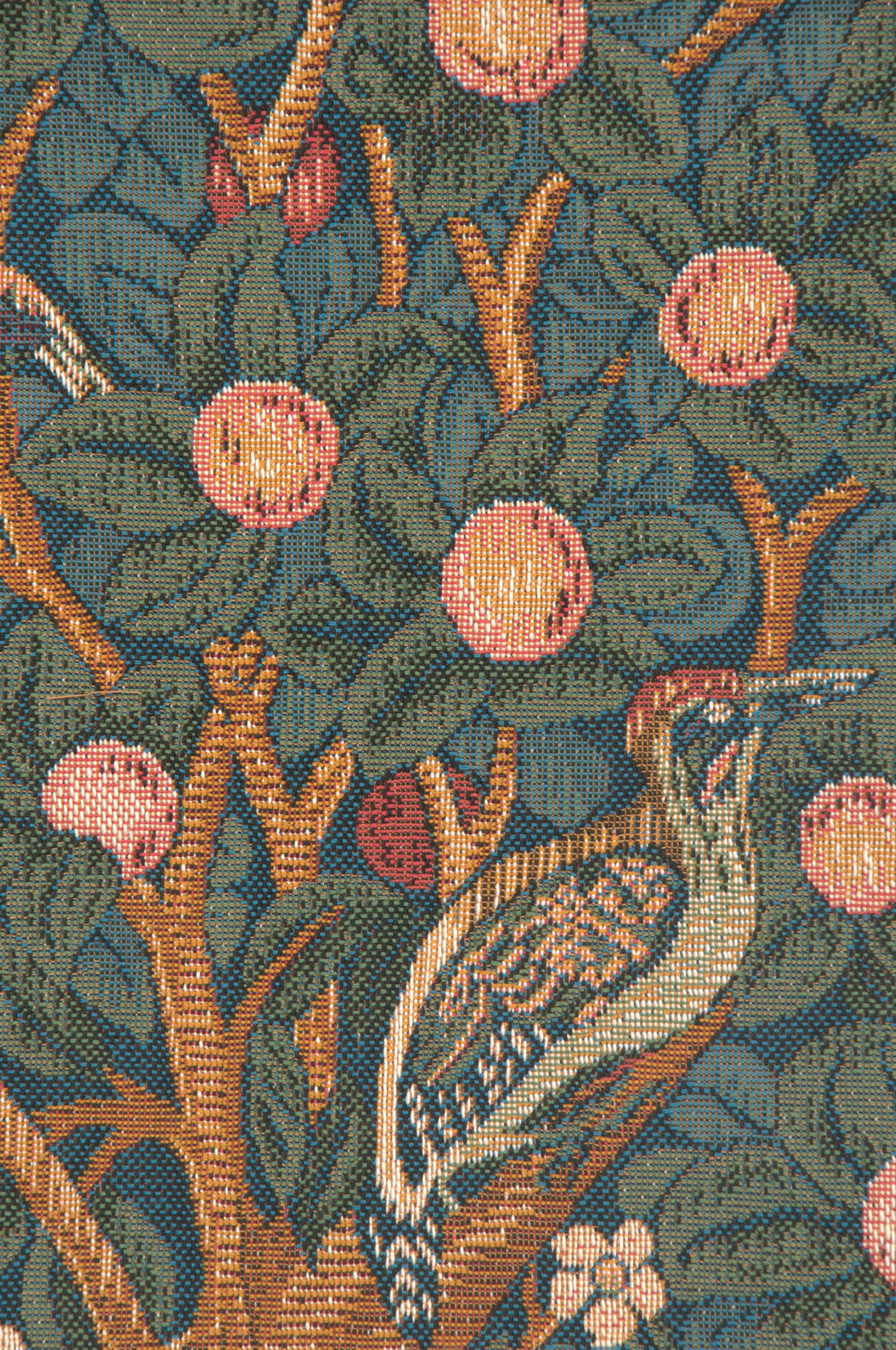 Le Pic Vert French Tapestry Pillow Cover 14x14 Cotton Jacquard Woven Cushion Cover