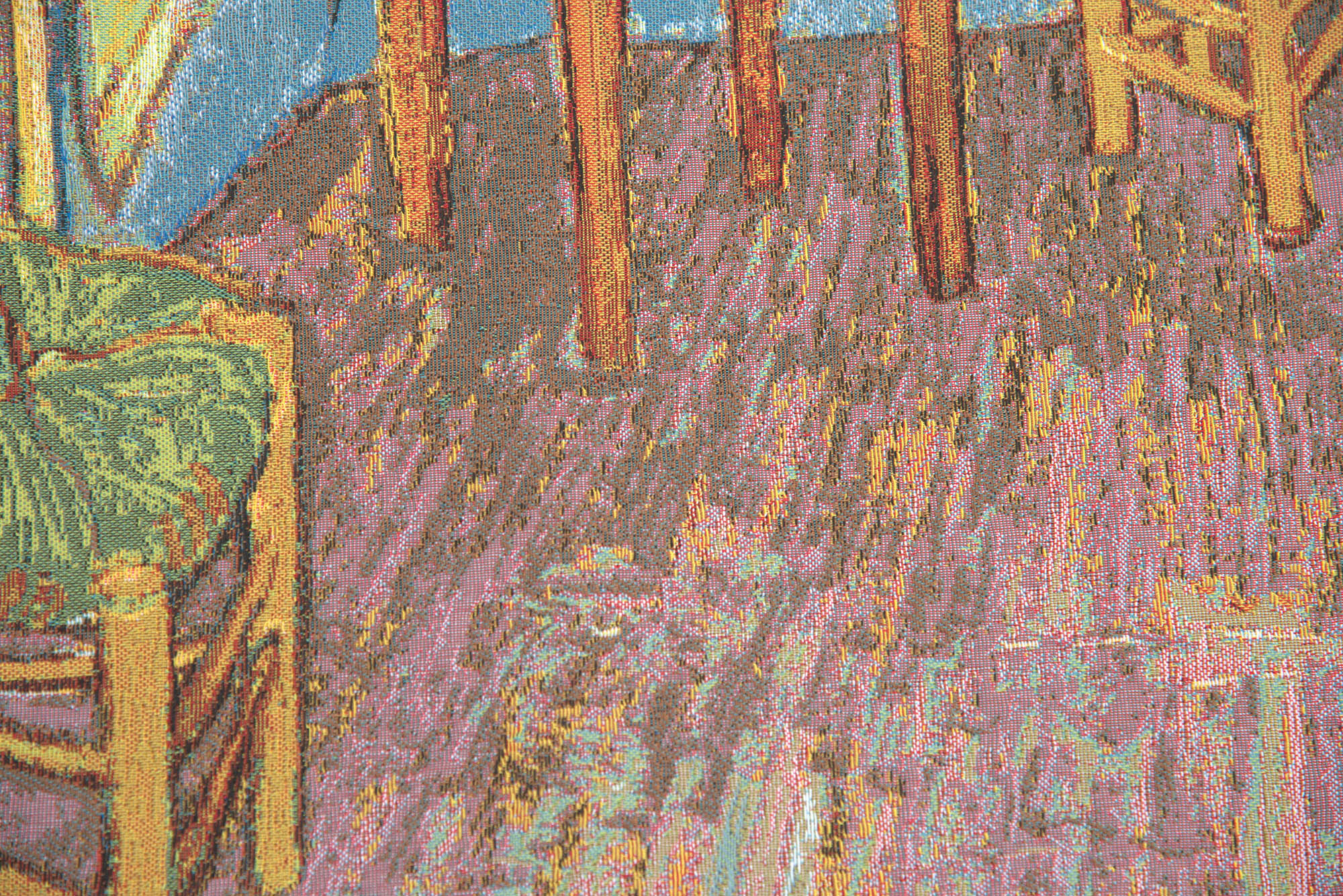 Vincent van Gogh Bedroom in Arles European Tapestry Wall Hanging 28x37 Inch Cotton Jacquard Woven Wall Tapestry