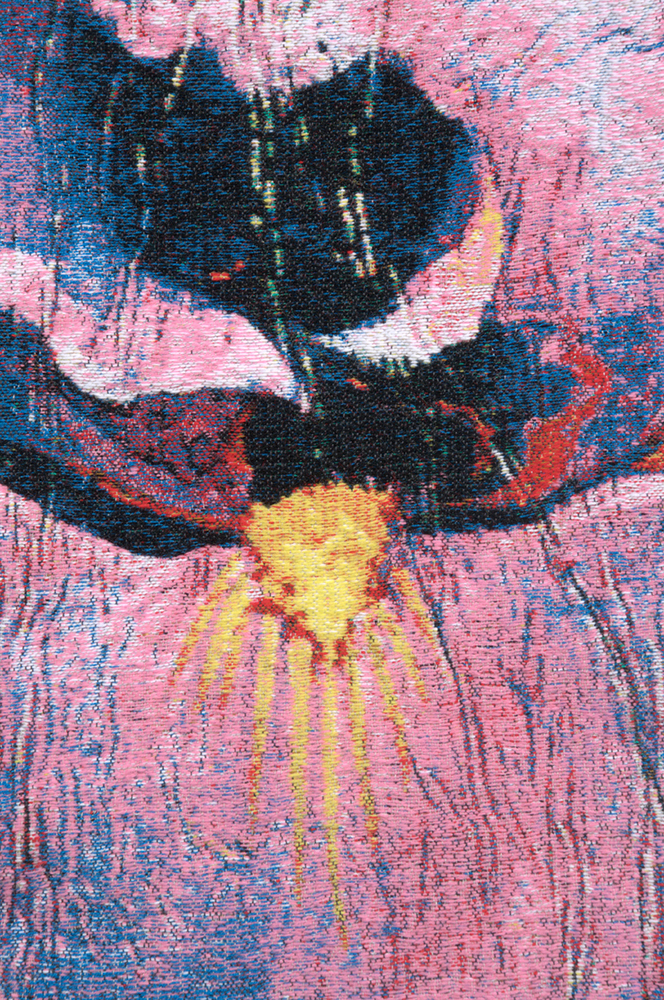 Dancer Belgian Tapestry Pillow Cover 21x21 Inch Cotton Jacquard Woven Cushion Cover