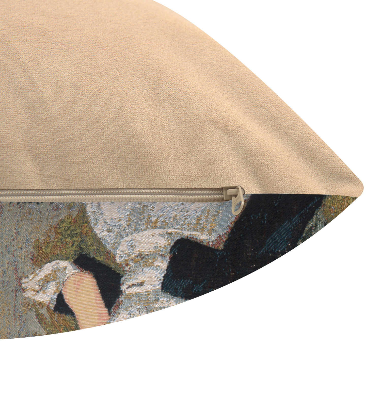 Edgar Degas Danse Belgian Tapestry Pillow Cover 13x13 Inch Cotton Jacquard Woven Cushion Cover