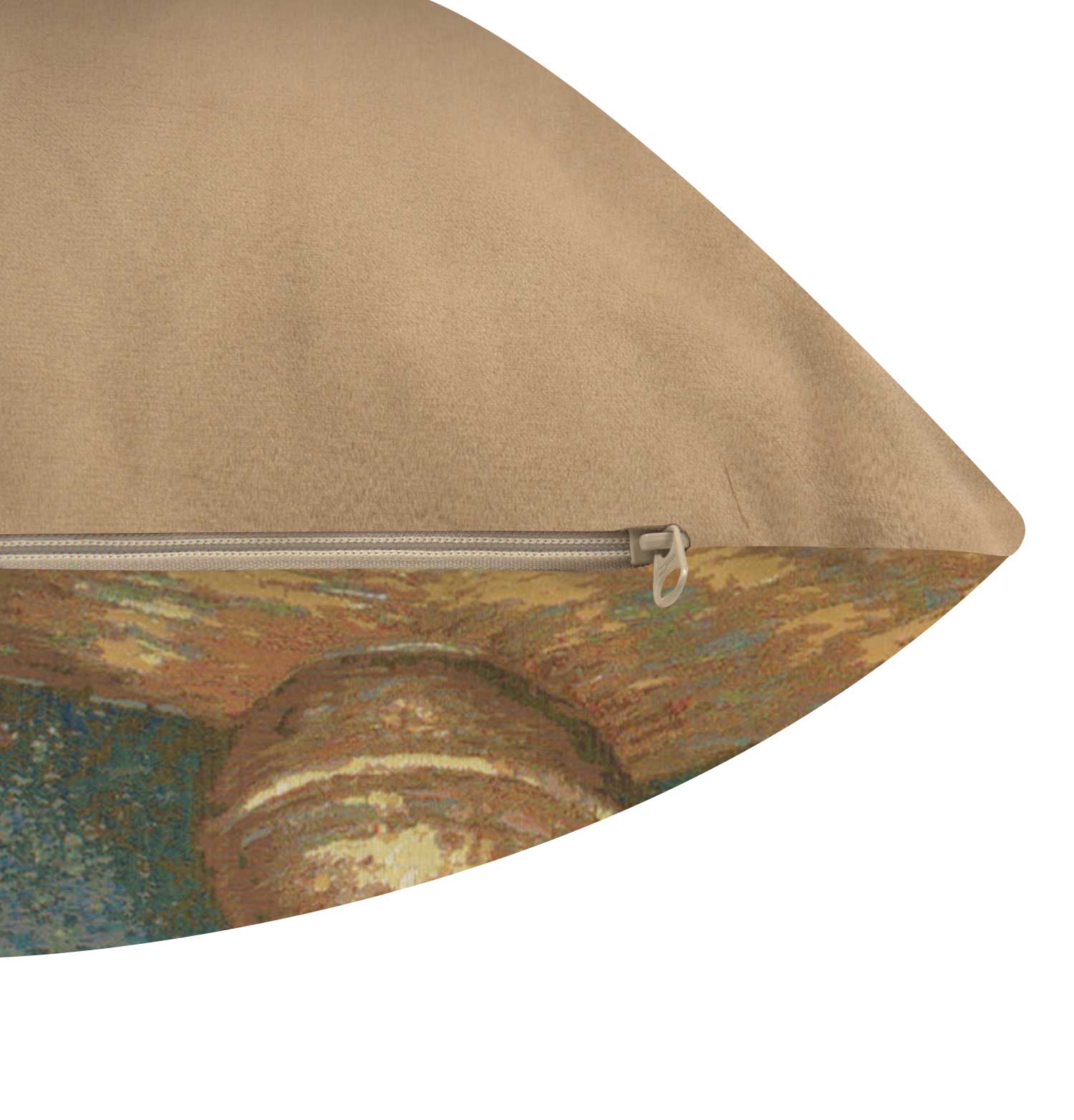 Lilies by Van Gogh European Tapestry Pillow Cover 18x18 Inch Pure Cotton Cushion Cover