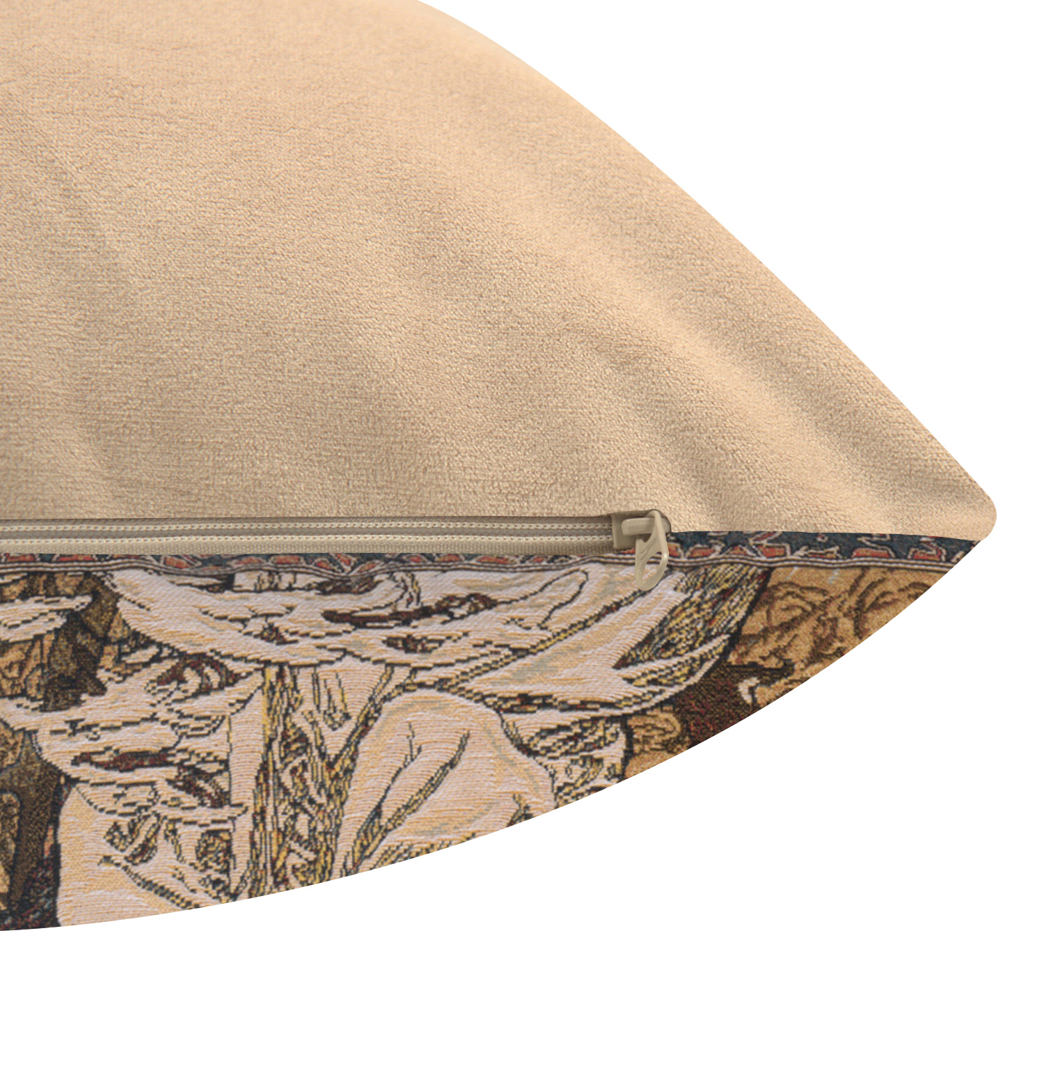 Alphonse Mucha Winter I Tapestry Pillow Cover 18x18 Inch Cotton Jacquard Woven Cushion Cover