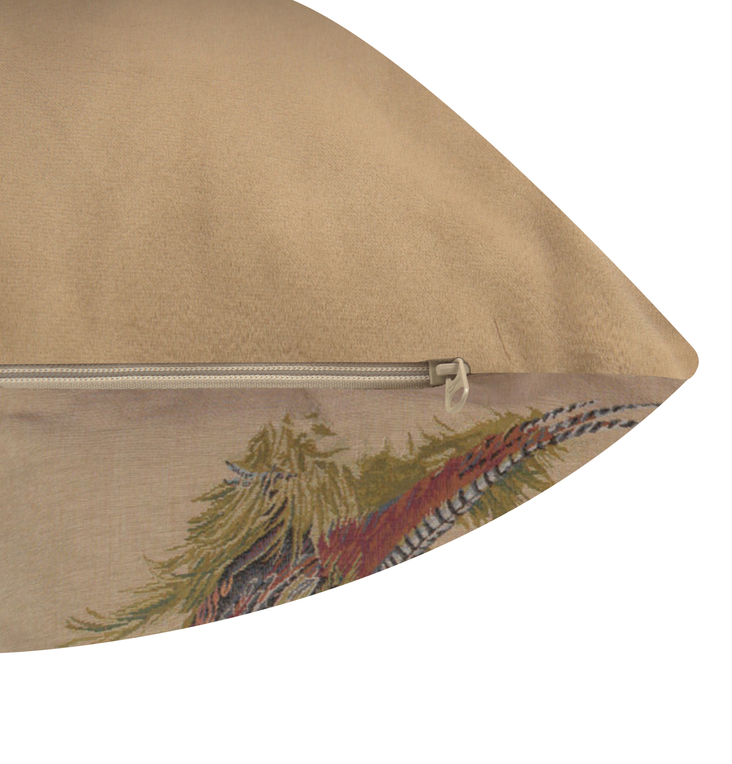 Jean Baptiste Huet Pheasant Tapestry Pillow Cover 19x19 Inch Cotton Jacquard Woven Cushion Cover