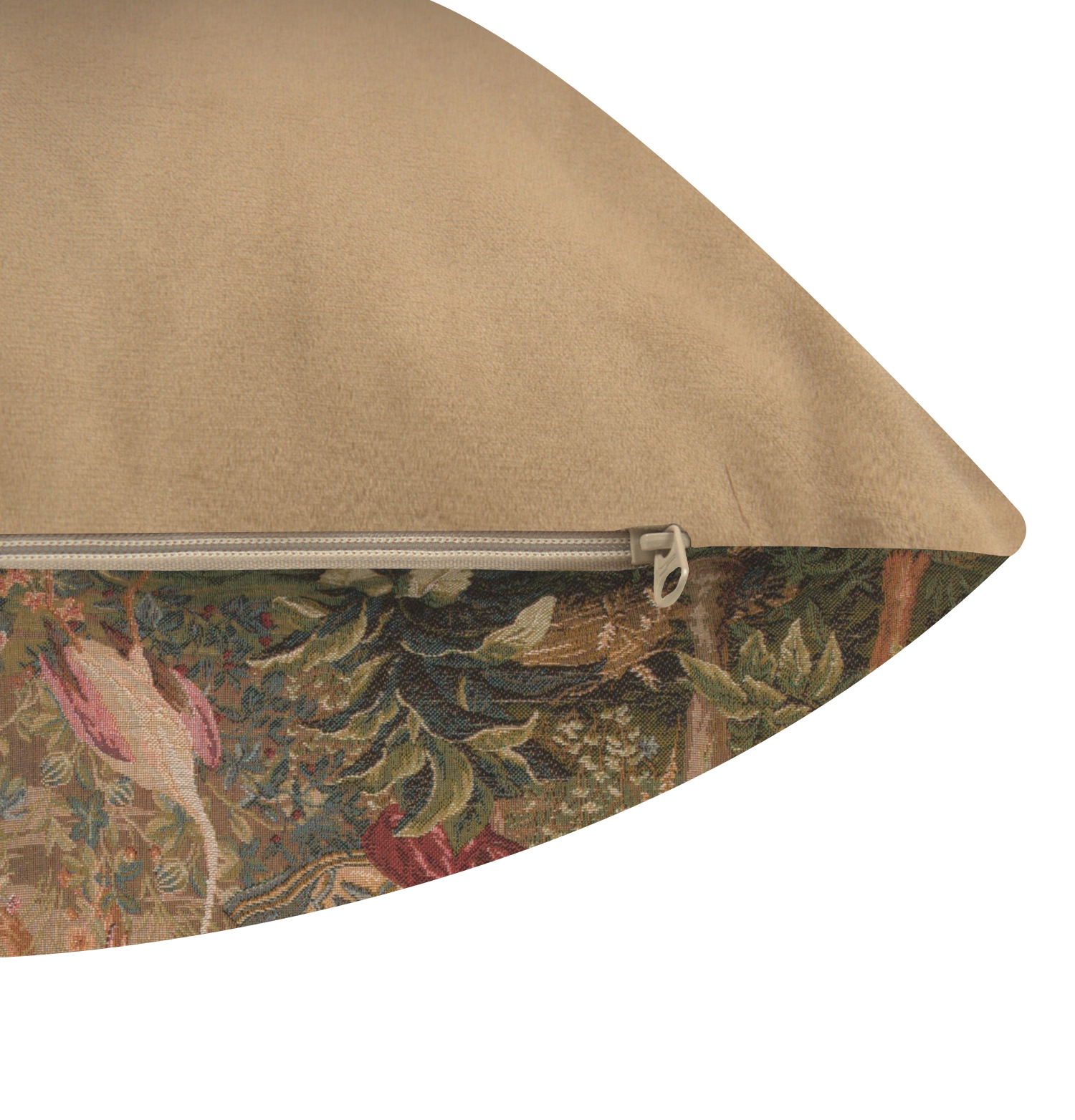 Jean Baptiste Huet Cheval Drape I French Tapestry Pillow Cover 19x19 Inch Cotton Jacquard Woven Cushion Cover